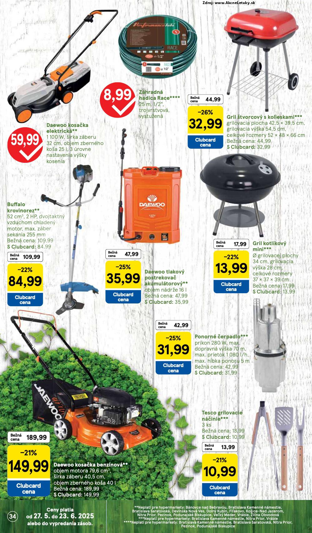 Leták Tesco (28. 5. - 3. 6. 2025) - strana 34 z 44