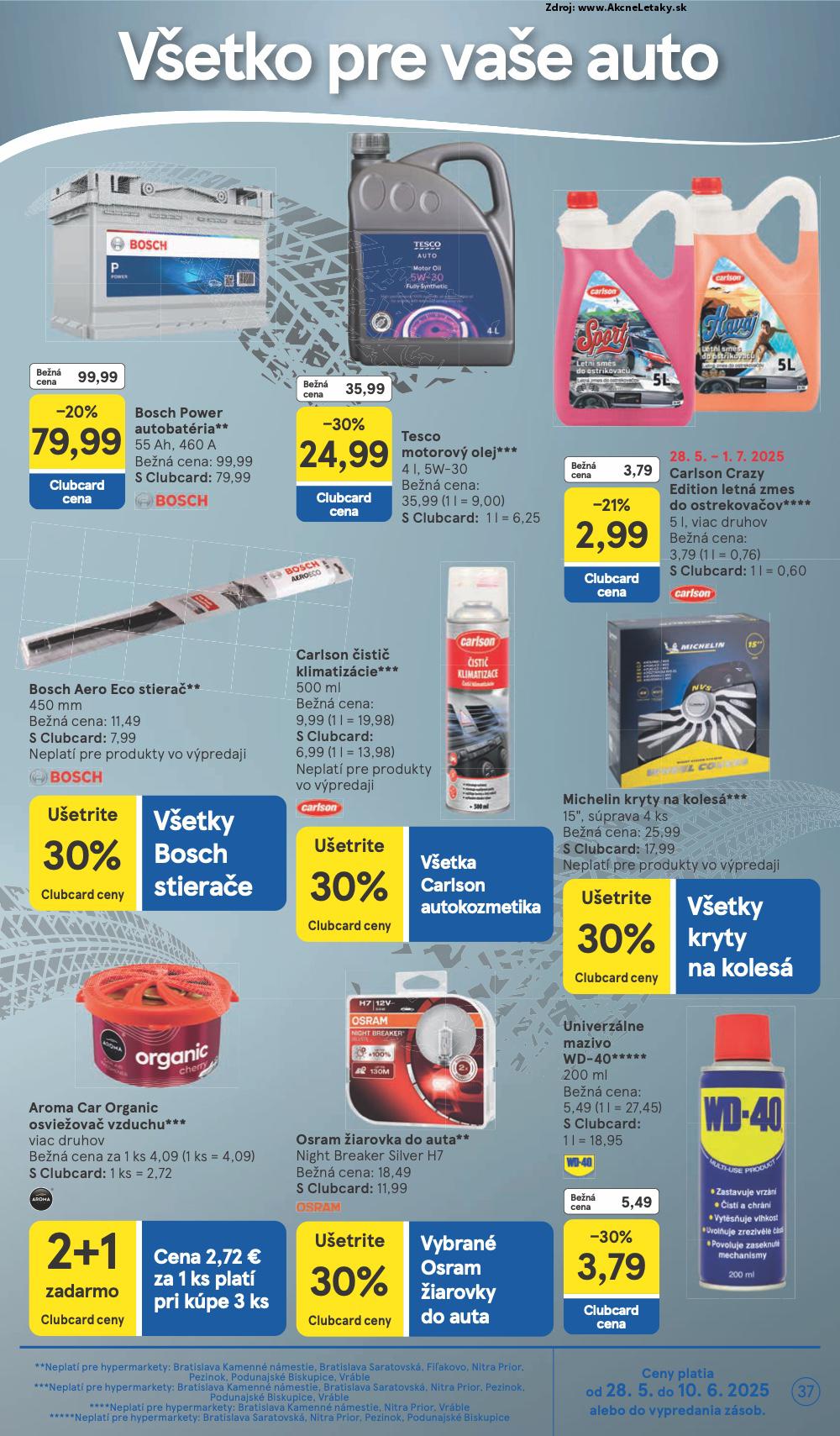 Leták Tesco (28. 5. - 3. 6. 2025) - strana 37 z 44