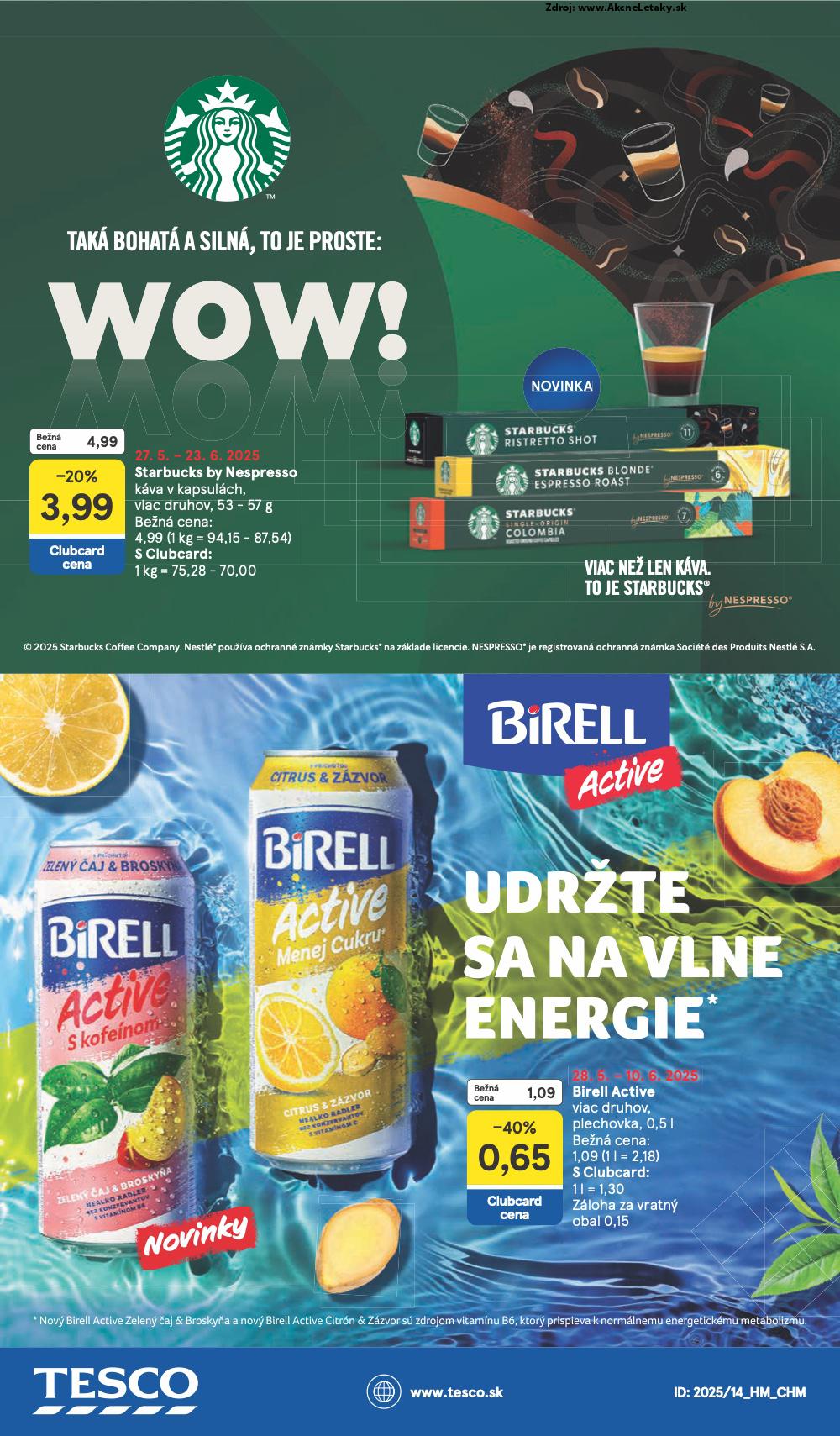 Leták Tesco (28. 5. - 3. 6. 2025) - strana 44 z 44