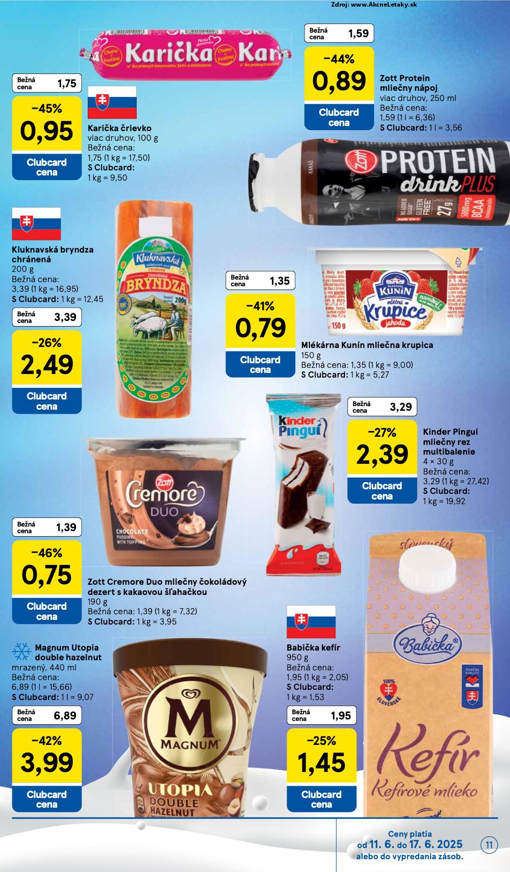Leták Tesco (11. 6. - 17. 6. 2025) - strana 11 z 32