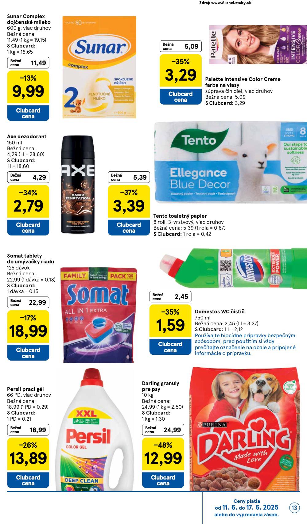 Leták Tesco (11. 6. - 17. 6. 2025) - strana 13 z 32