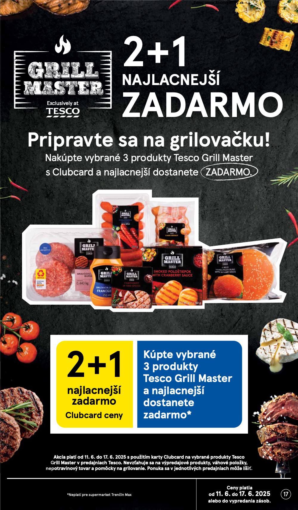 Leták Tesco (11. 6. - 17. 6. 2025) - strana 17 z 32
