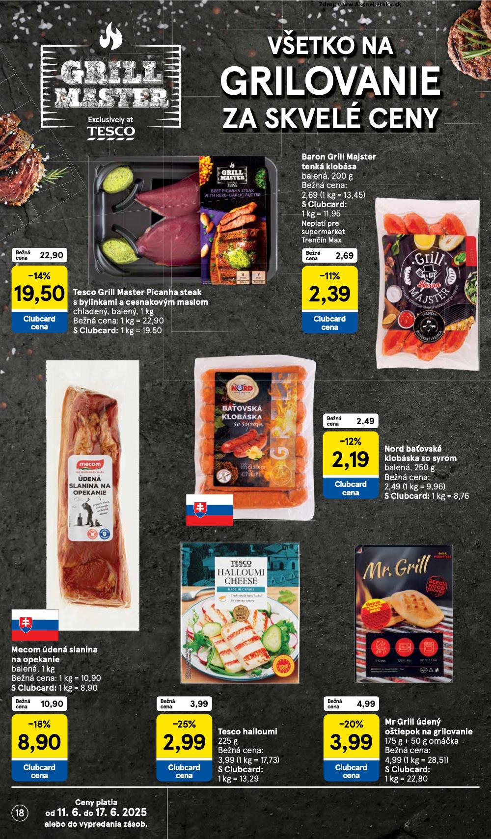 Leták Tesco (11. 6. - 17. 6. 2025) - strana 18 z 32