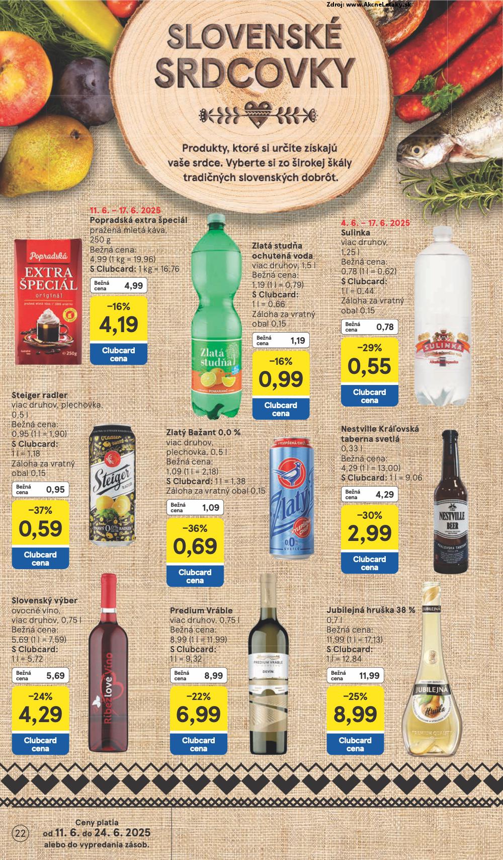 Leták Tesco (11. 6. - 17. 6. 2025) - strana 22 z 44