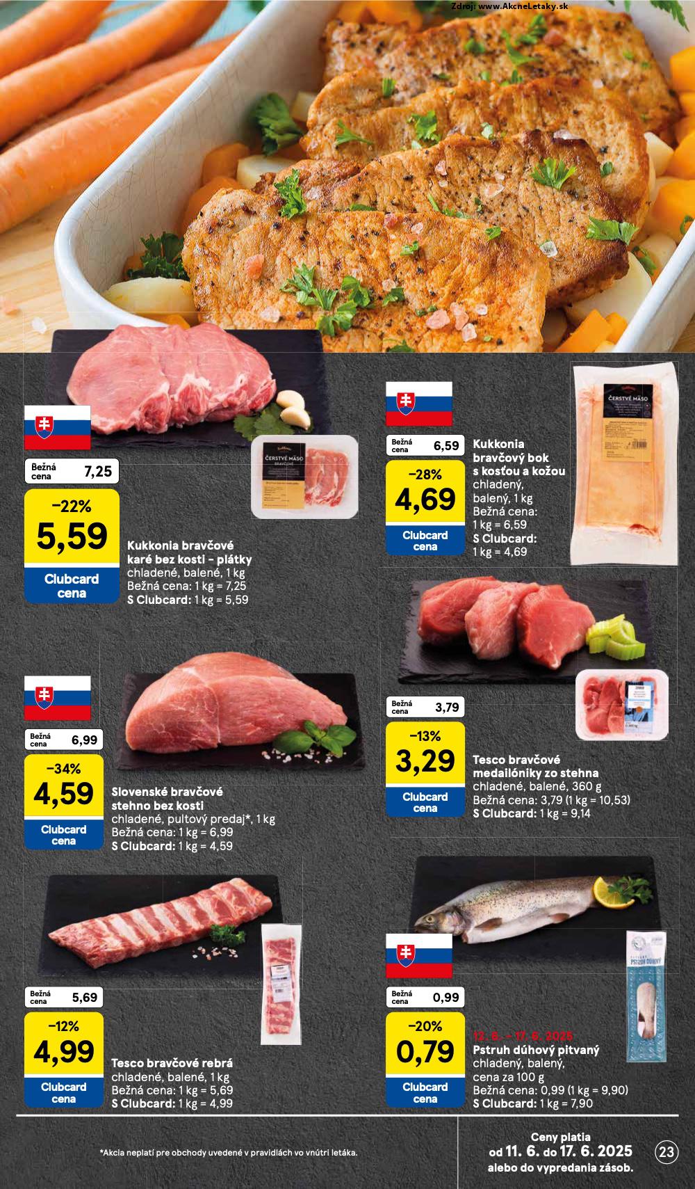 Leták Tesco (11. 6. - 17. 6. 2025) - strana 23 z 44