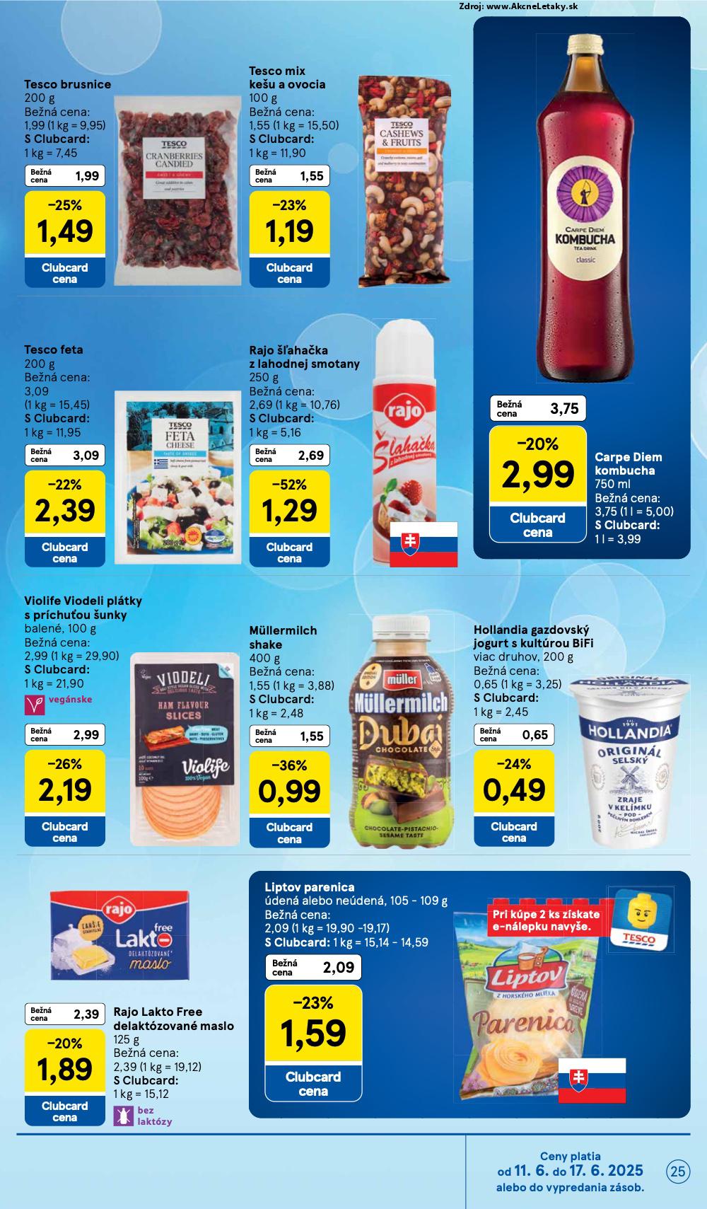 Leták Tesco (11. 6. - 17. 6. 2025) - strana 25 z 44