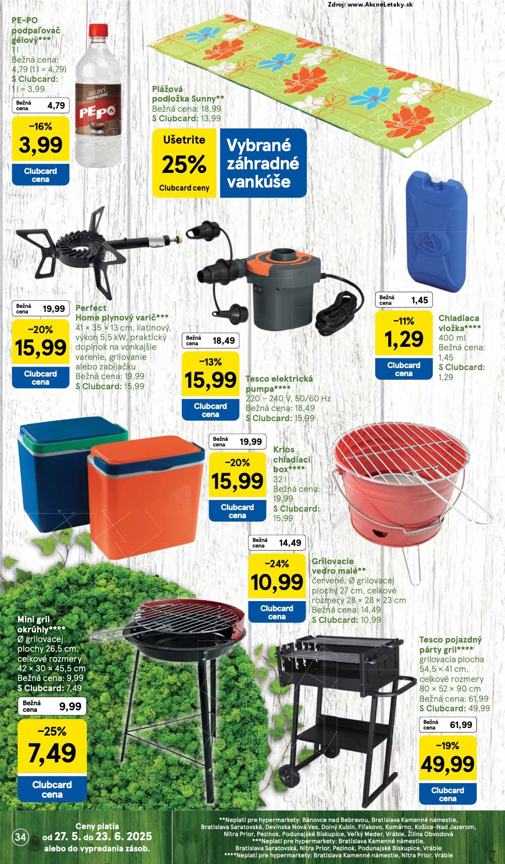 Leták Tesco (11. 6. - 17. 6. 2025) - strana 34 z 44