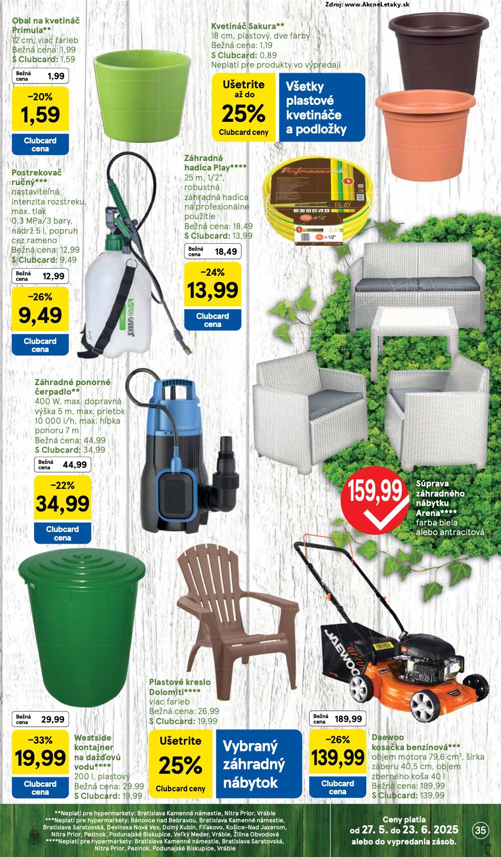 Leták Tesco (11. 6. - 17. 6. 2025) - strana 35 z 44