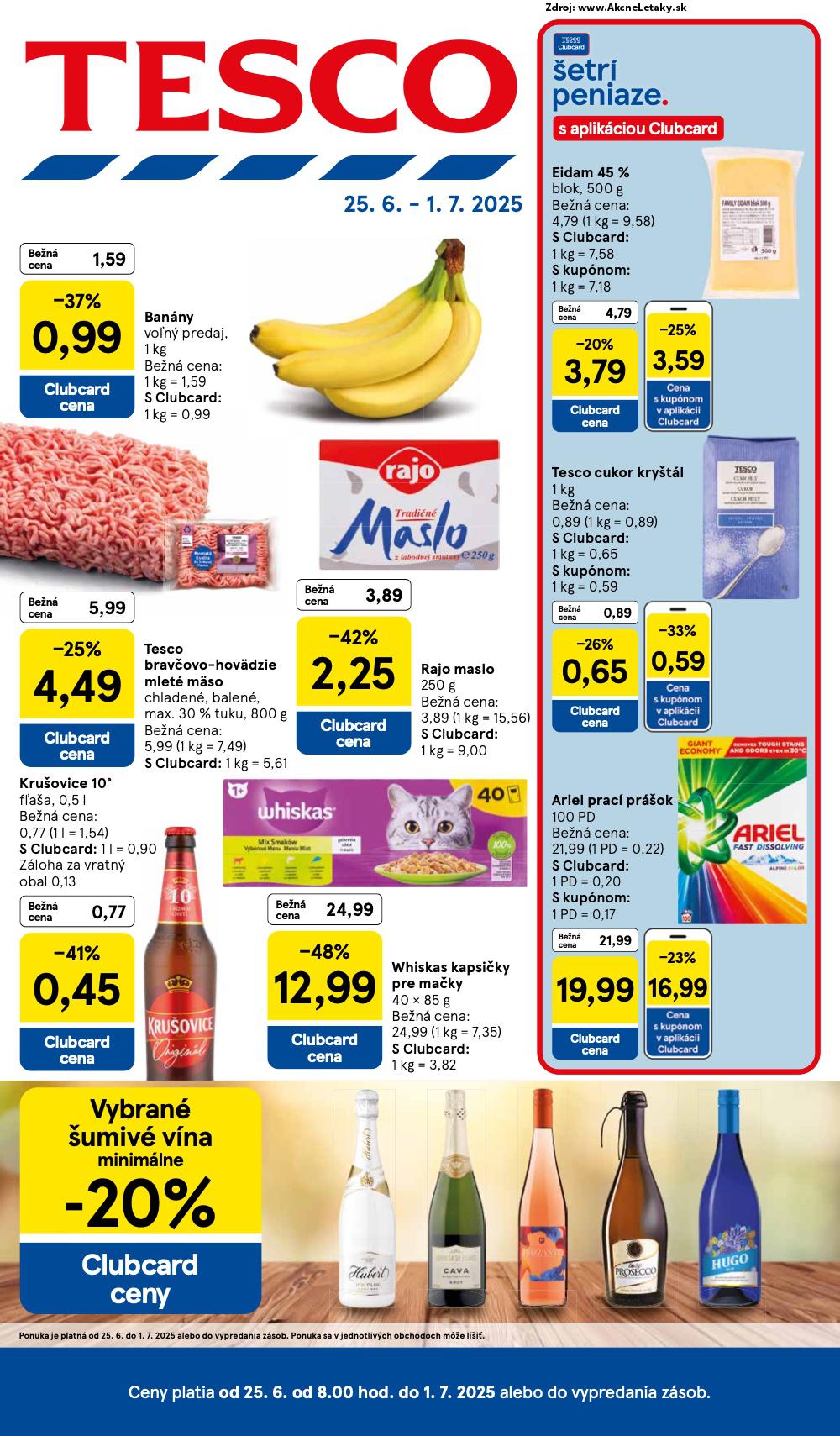 Leták Tesco - strana 1