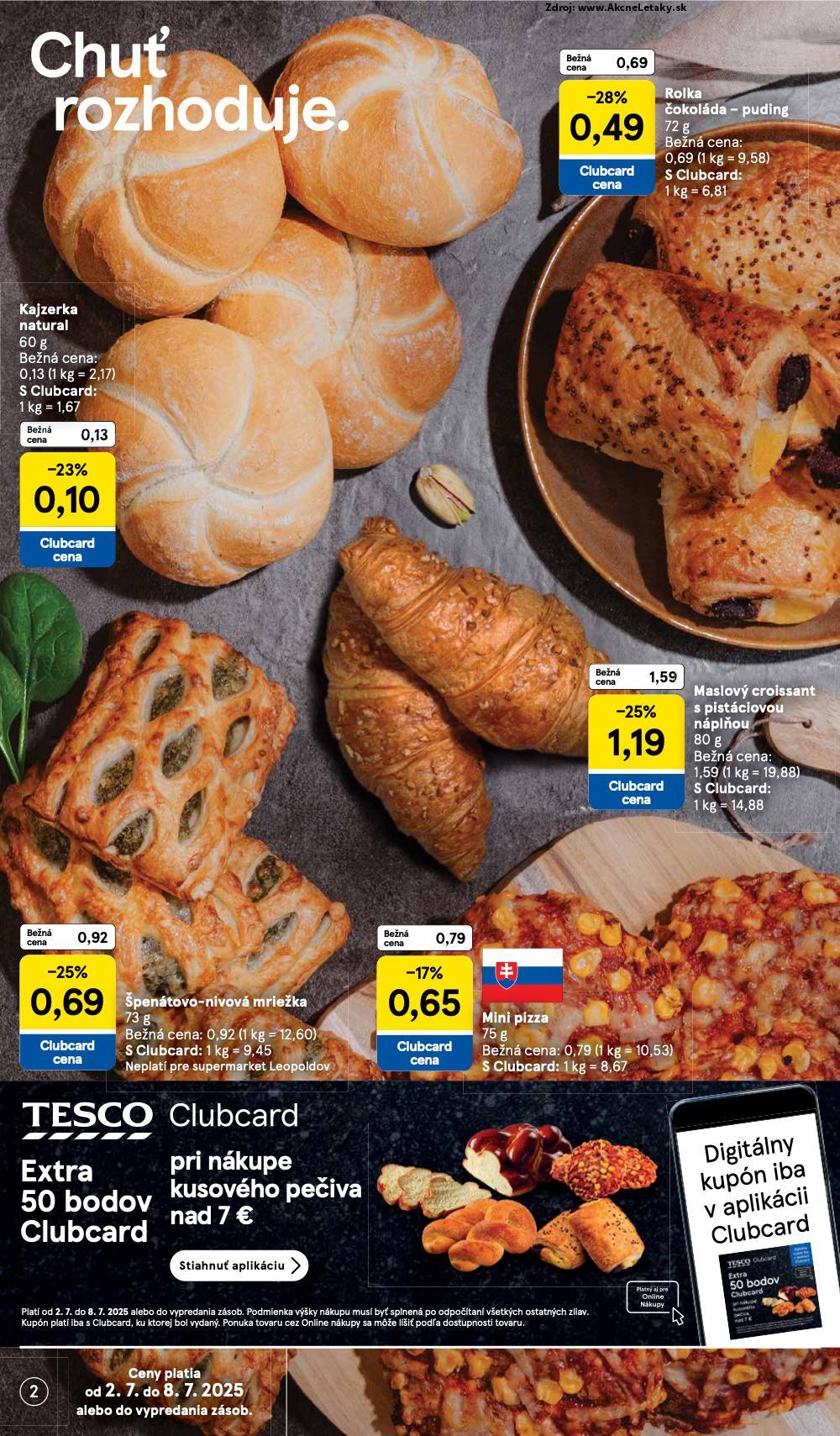 Leták Tesco (2. 7. - 8. 7. 2025) - strana 2 z 24