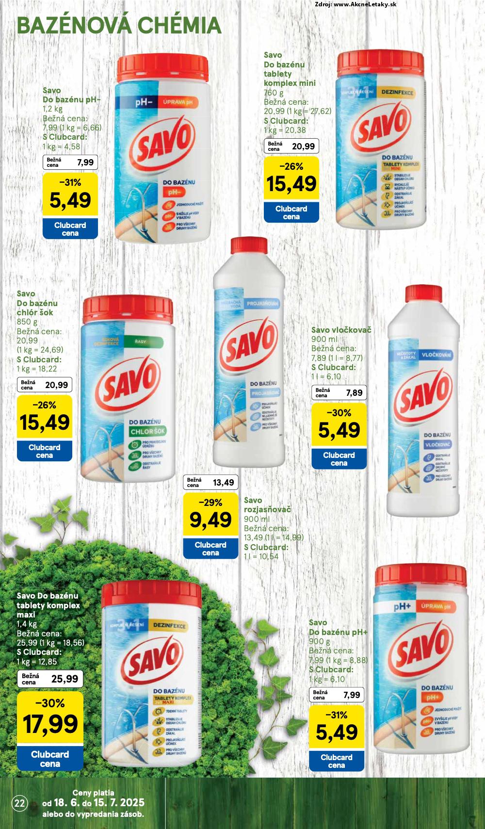 Leták Tesco (2. 7. - 8. 7. 2025) - strana 22 z 24