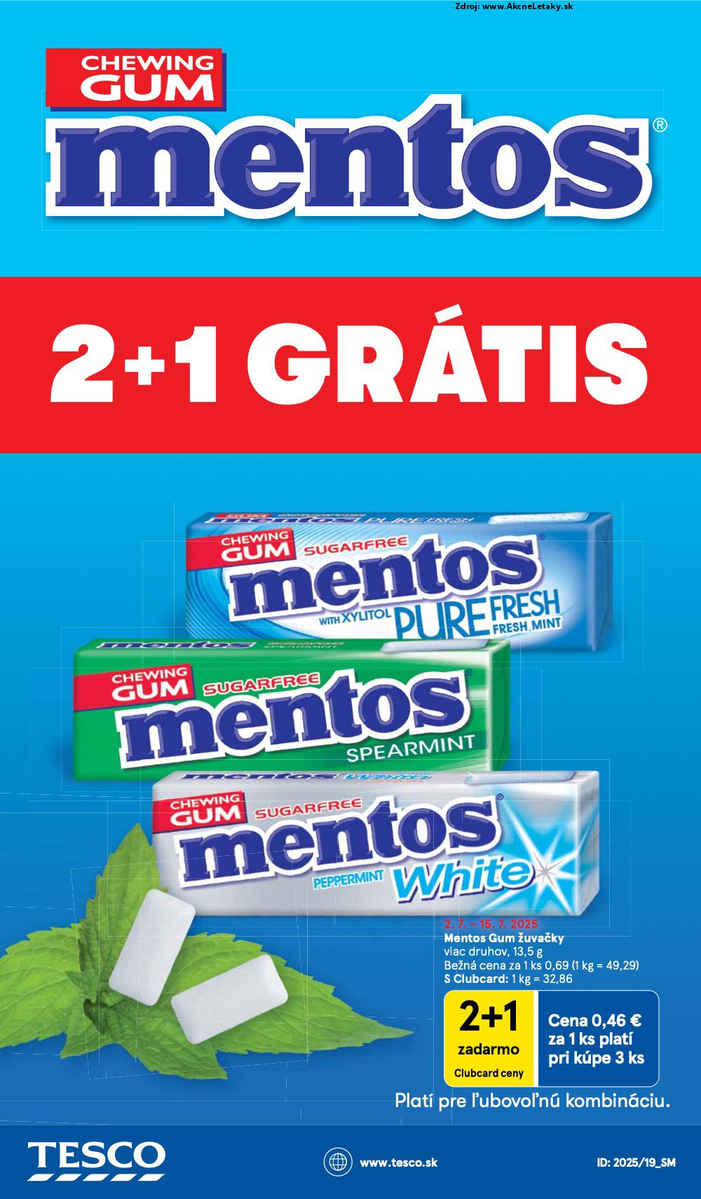 Leták Tesco (2. 7. - 8. 7. 2025) - strana 24 z 24