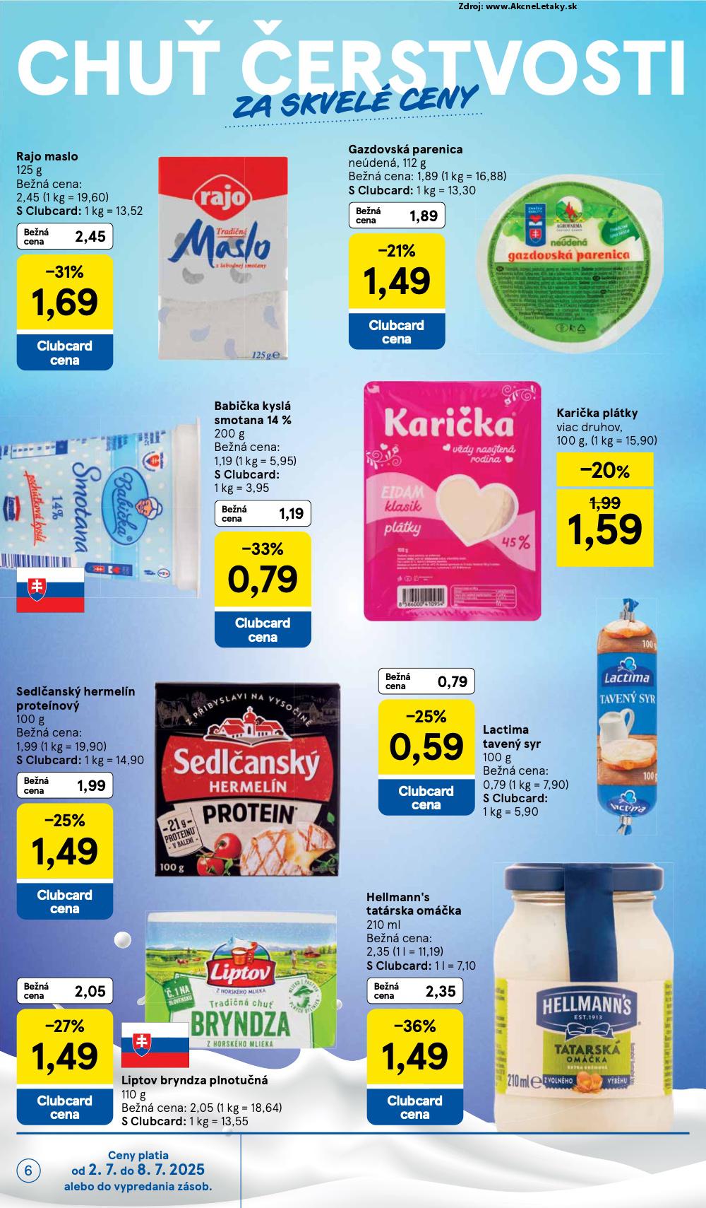 Leták Tesco (2. 7. - 8. 7. 2025) - strana 6 z 24