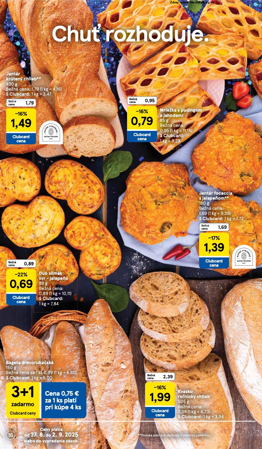 Leták Tesco (27. 8. - 2. 9. 2025) - strana 16 z 37