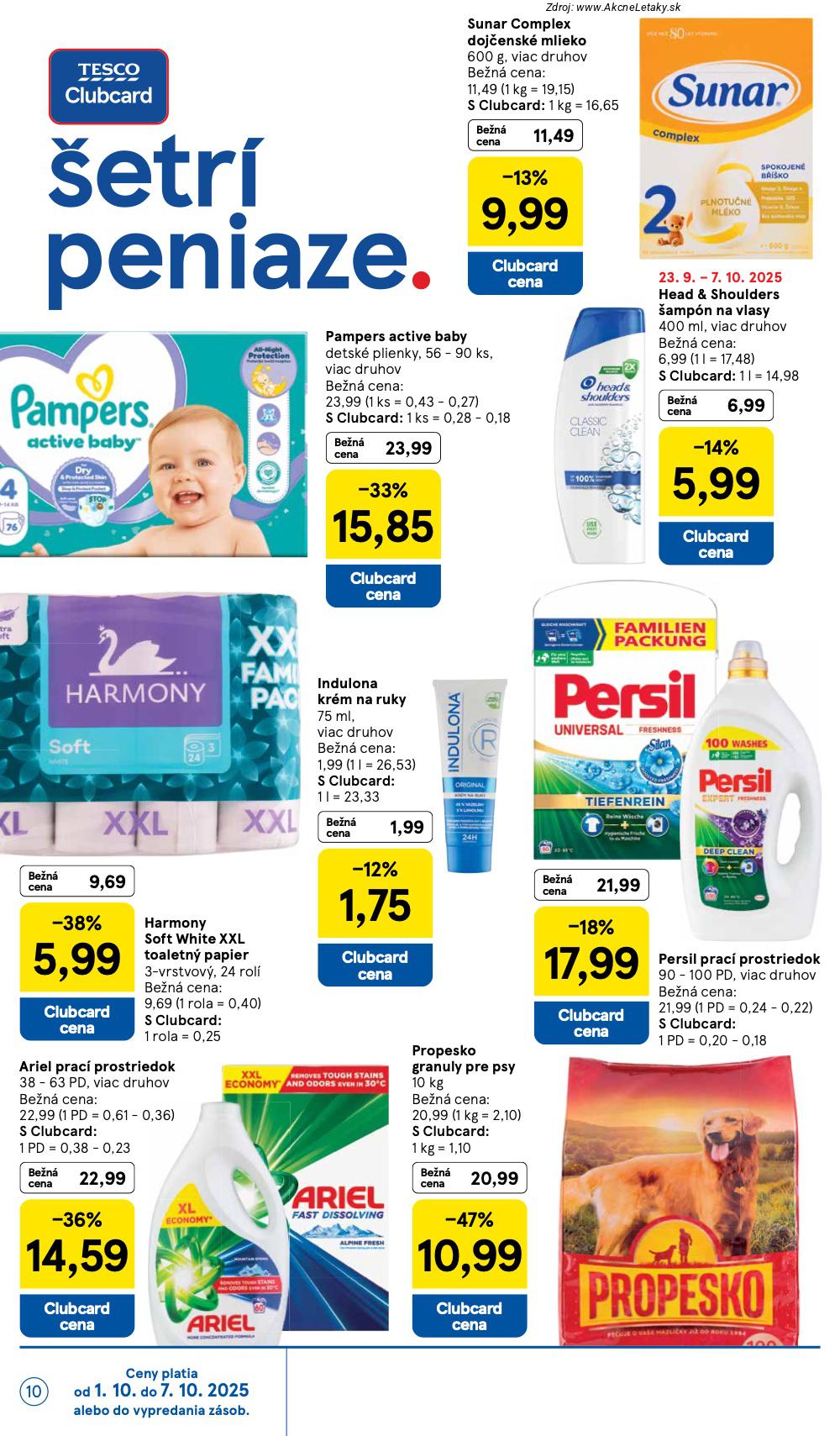 Leták Tesco (1. 10. - 7. 10. 2025) - strana 10 z 33