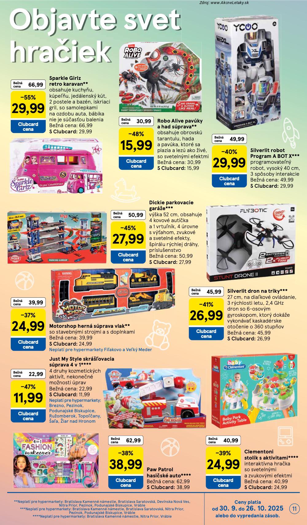 Leták Tesco (1. 10. - 7. 10. 2025) - strana 11 z 33