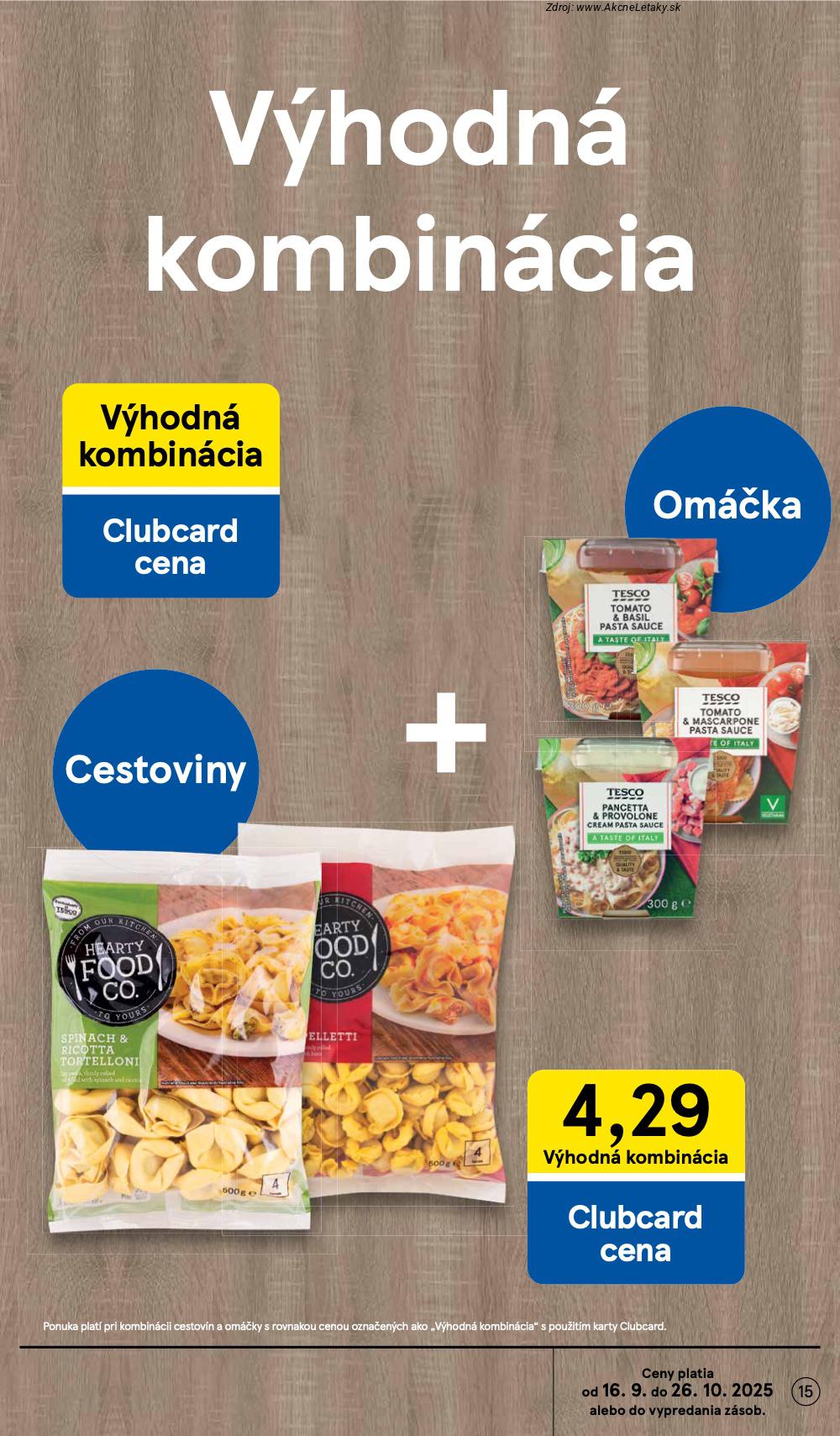 Leták Tesco (1. 10. - 7. 10. 2025) - strana 15 z 33