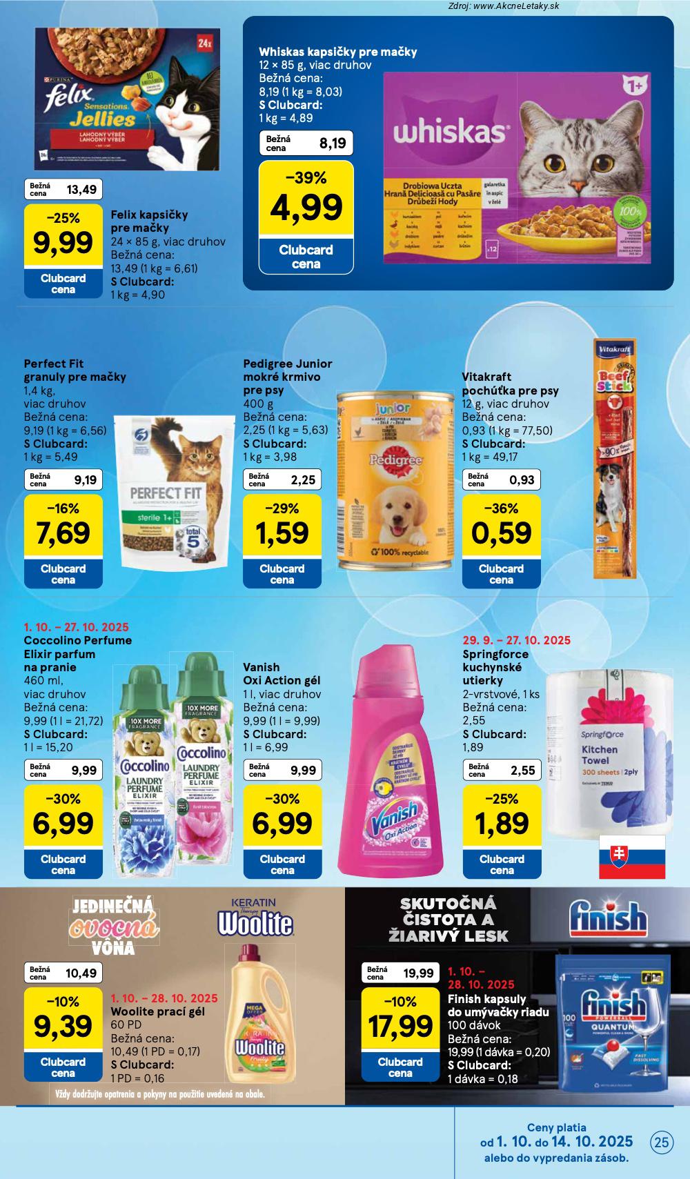 Leták Tesco (1. 10. - 7. 10. 2025) - strana 25 z 33