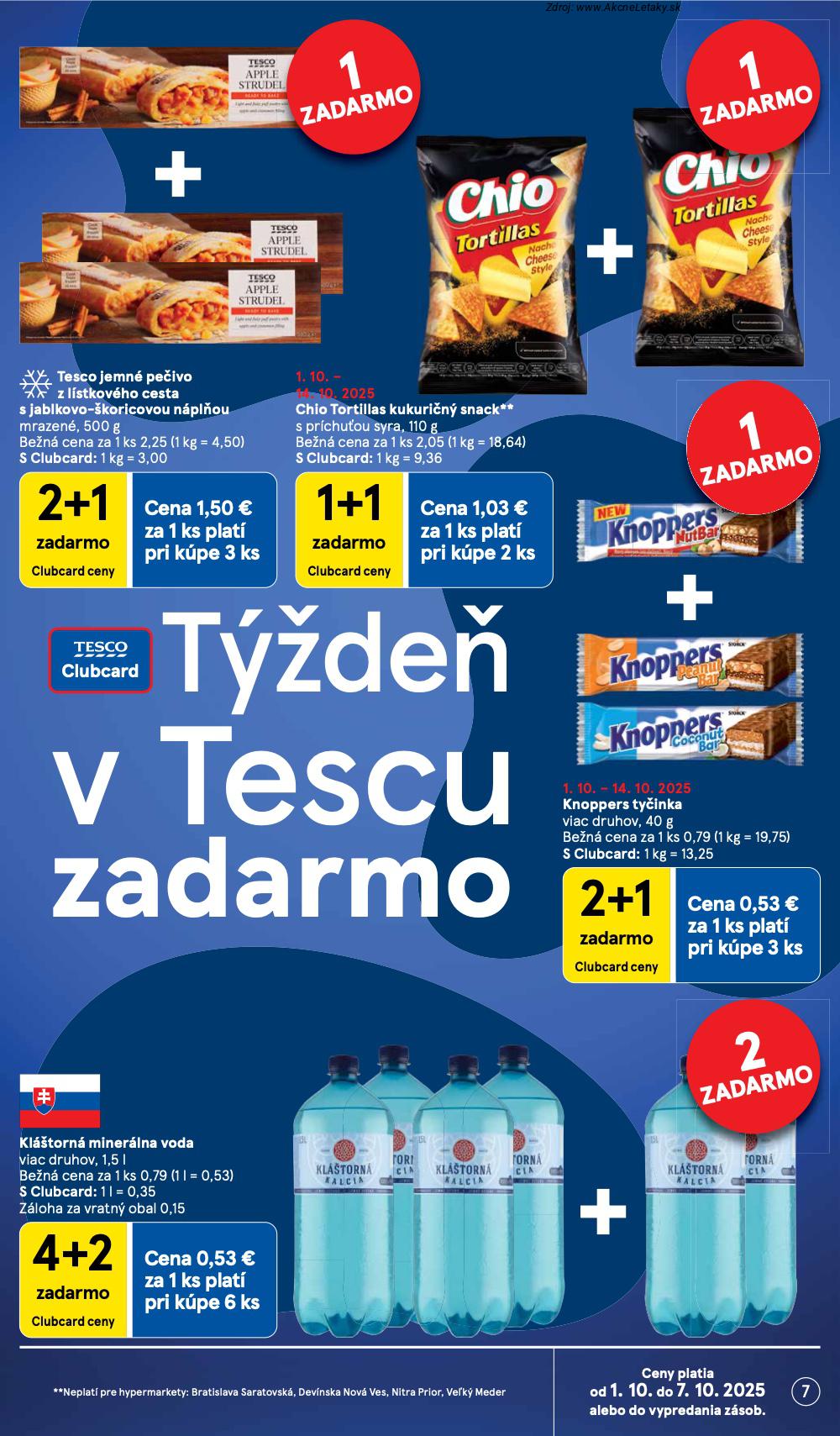 Leták Tesco (1. 10. - 7. 10. 2025) - strana 7 z 33
