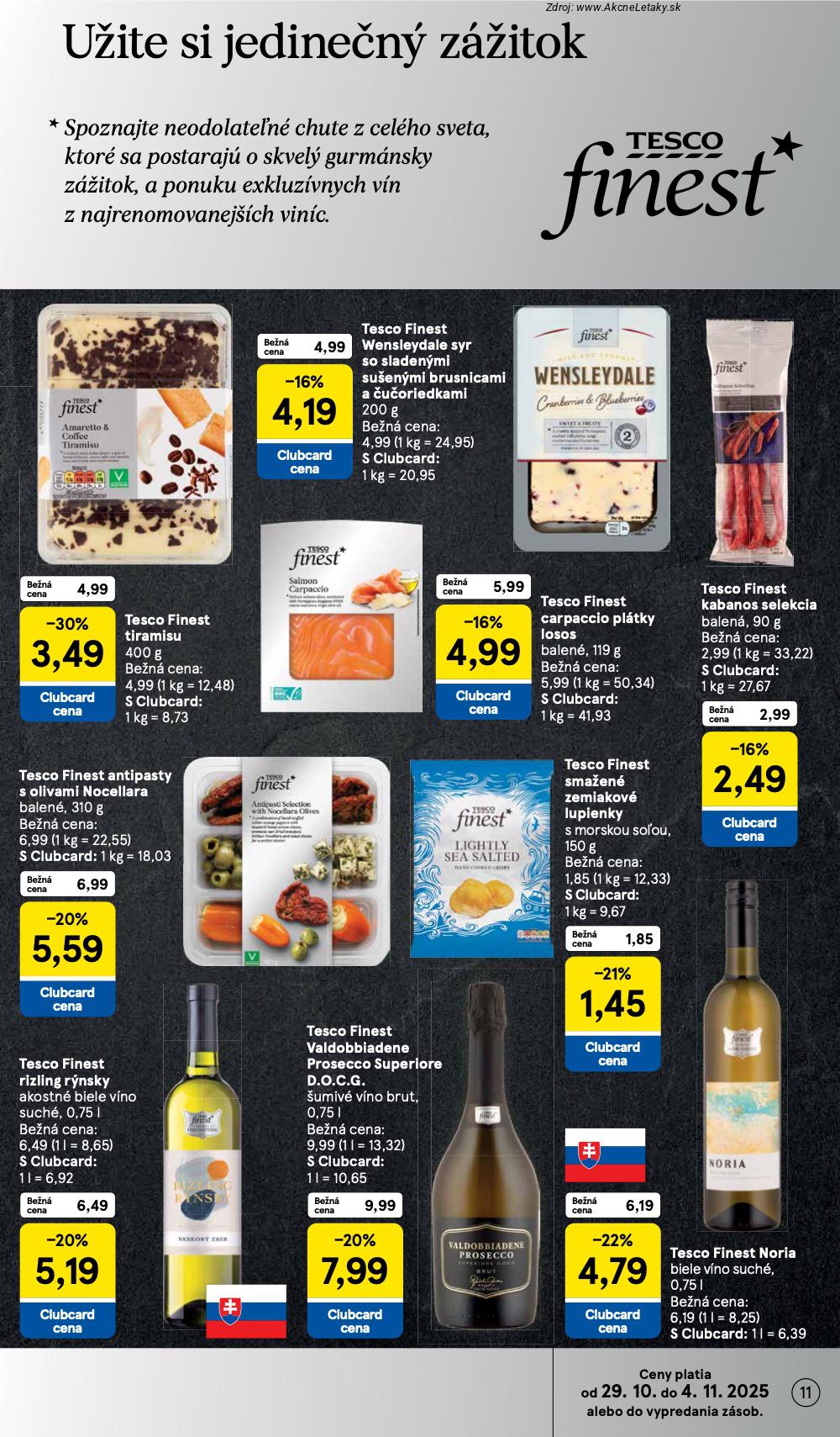 Leták Tesco (29. 10. - 4. 11. 2025) - strana 11 z 39