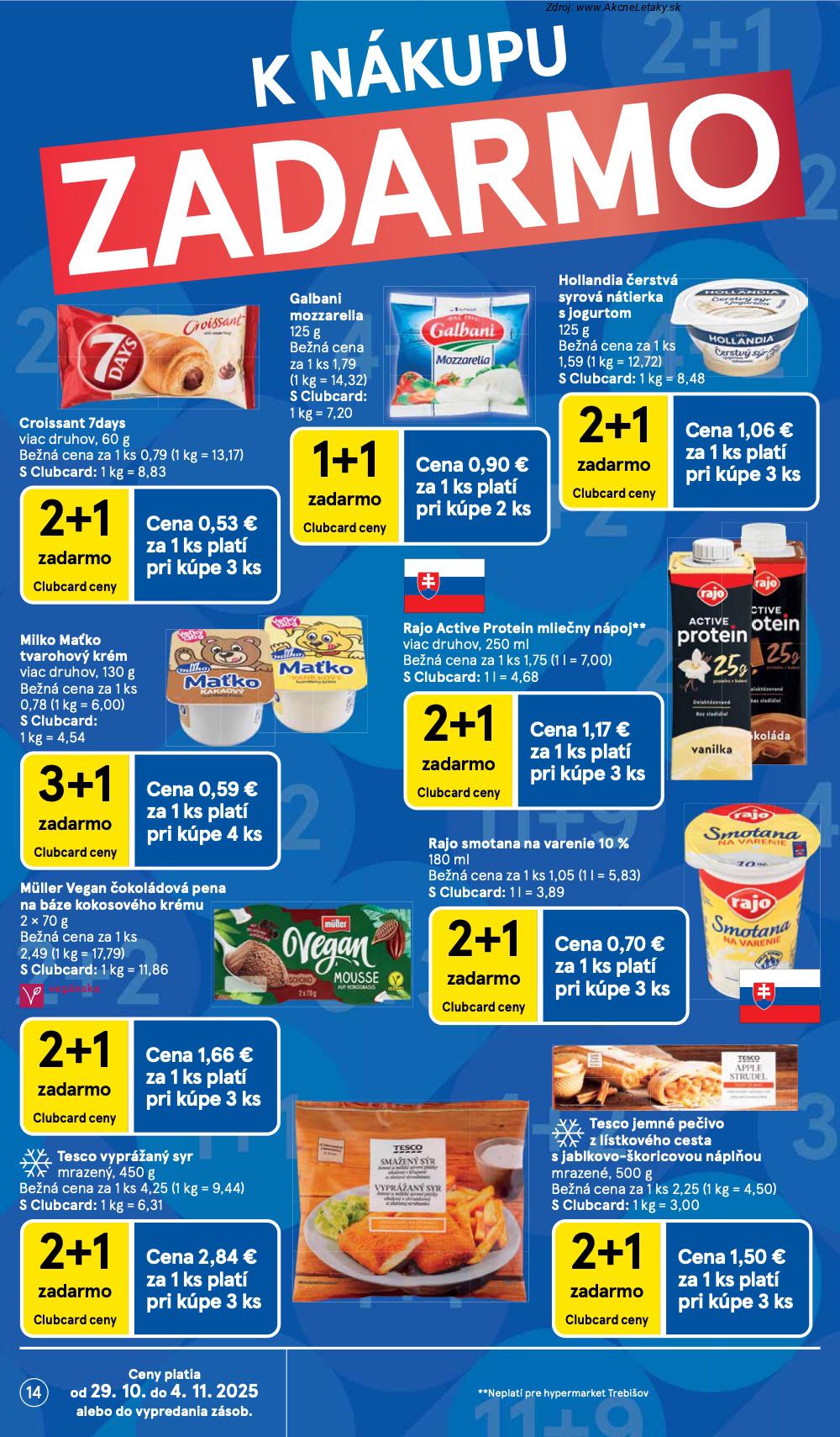 Leták Tesco (29. 10. - 4. 11. 2025) - strana 14 z 39