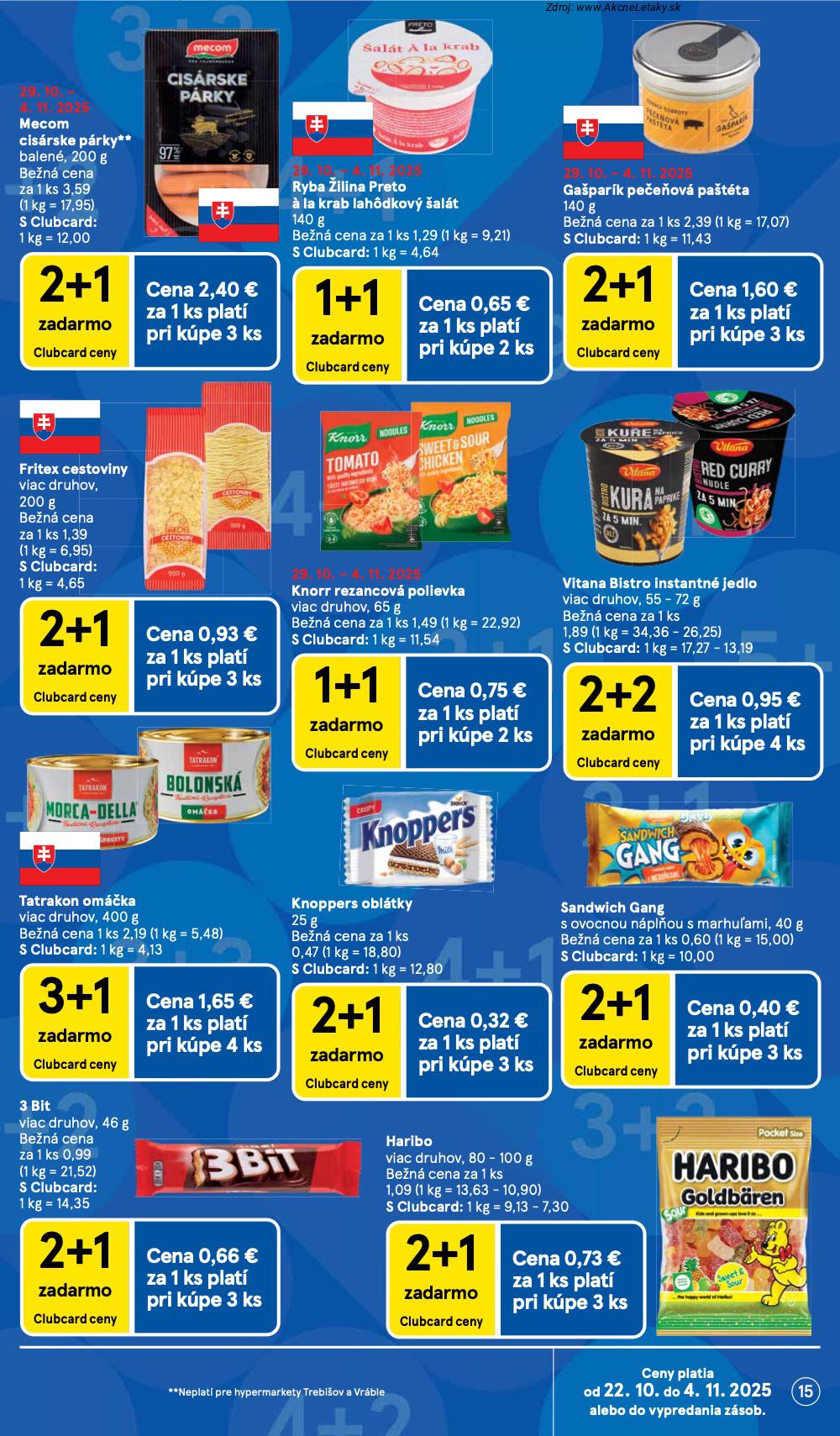 Leták Tesco (29. 10. - 4. 11. 2025) - strana 15 z 39