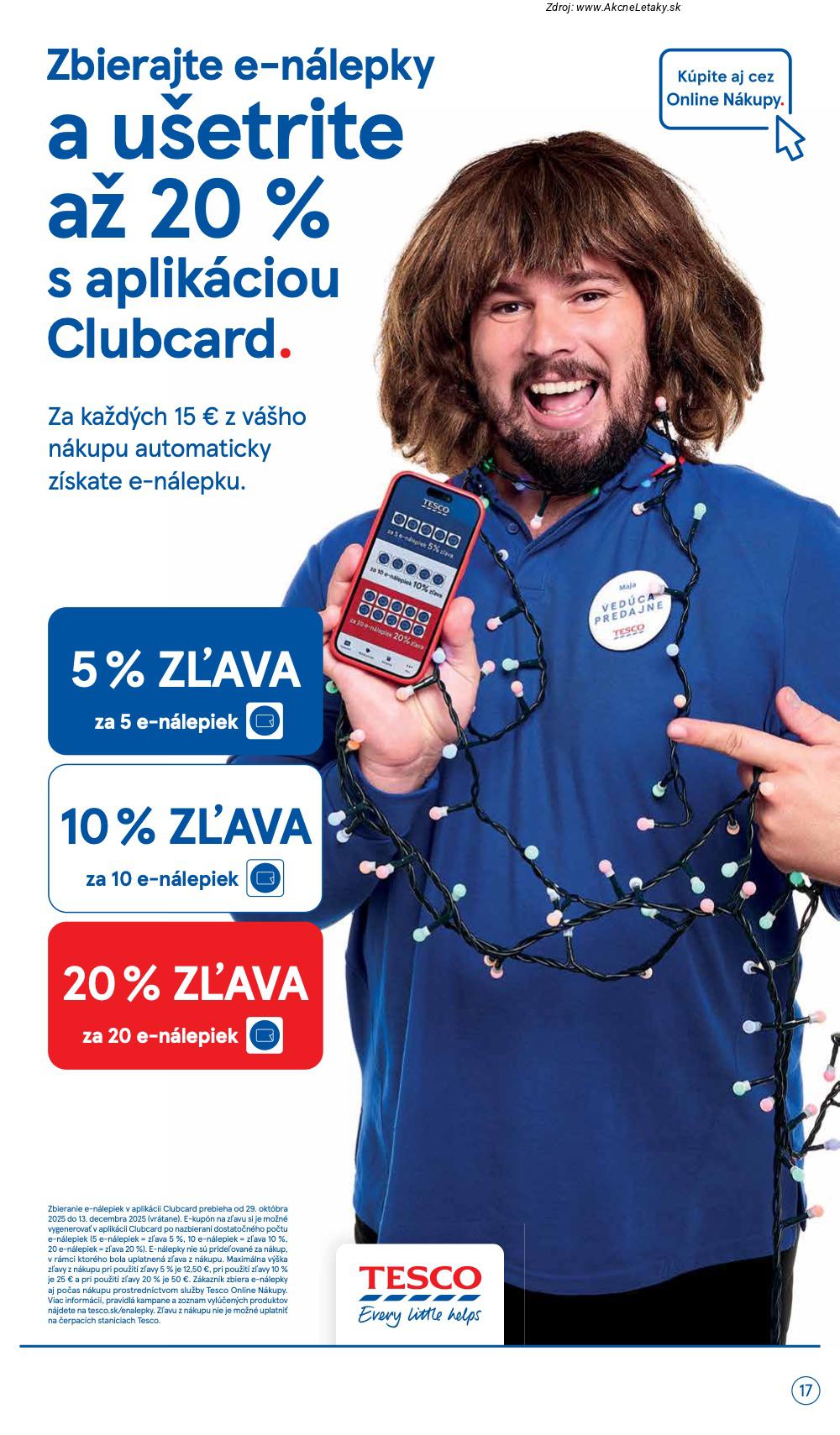 Leták Tesco (29. 10. - 4. 11. 2025) - strana 17 z 39