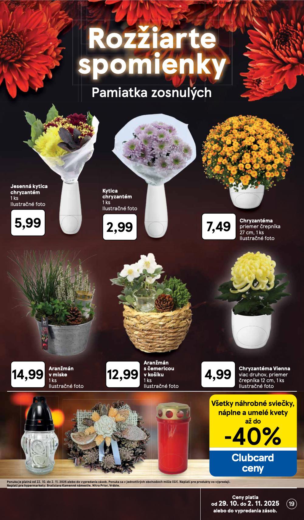 Leták Tesco (29. 10. - 4. 11. 2025) - strana 19 z 39