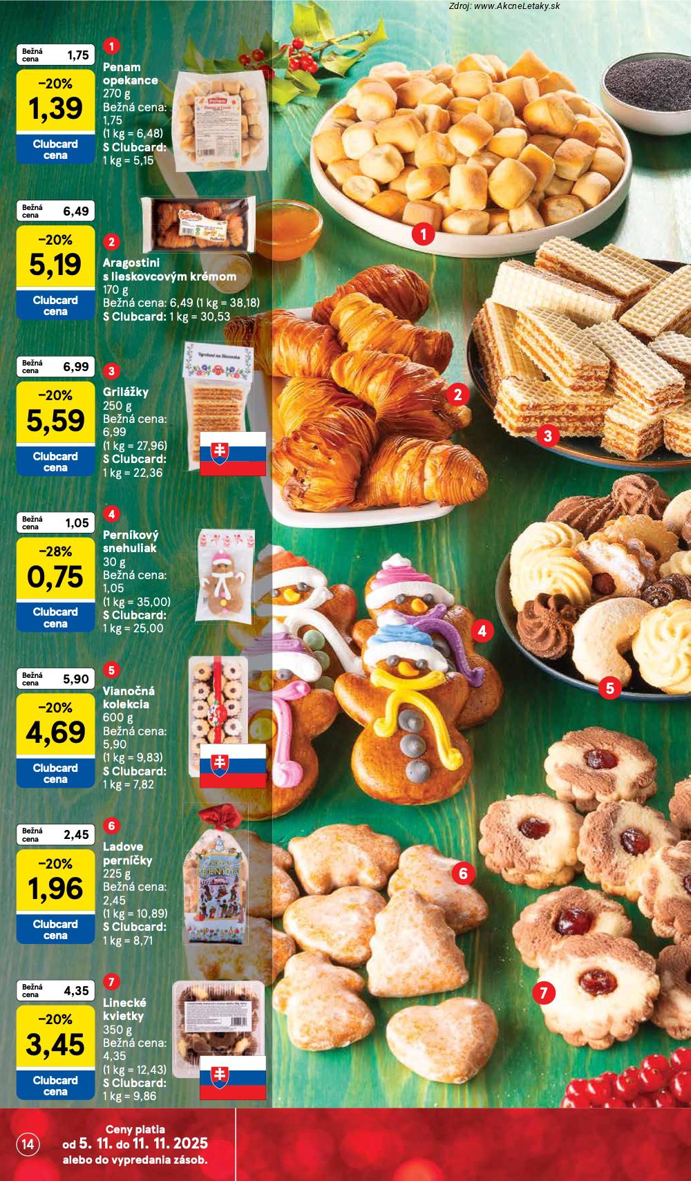 Leták Tesco (5. 11. - 11. 11. 2025) - strana 14 z 46