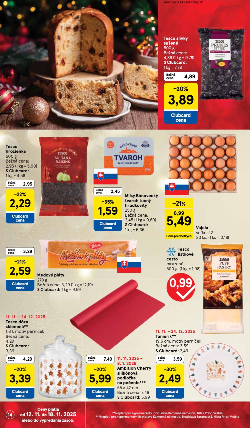 Leták Tesco (12. 11. - 18. 11. 2025) - strana 14 z 44