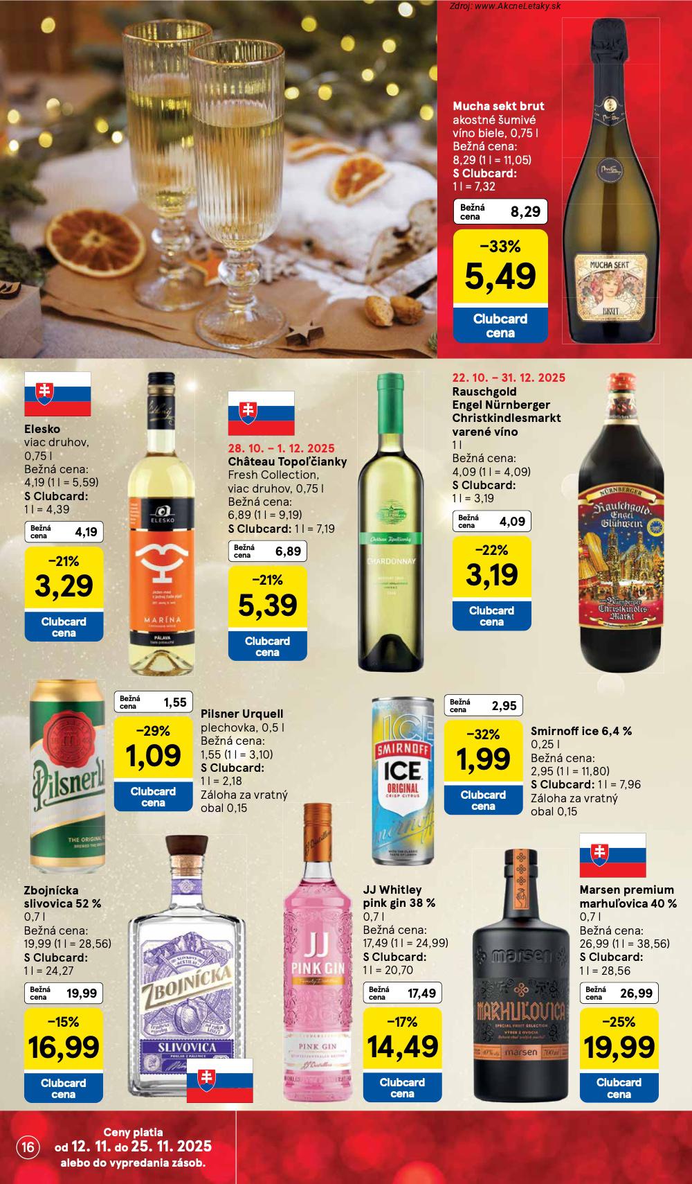 Leták Tesco (12. 11. - 18. 11. 2025) - strana 16 z 44