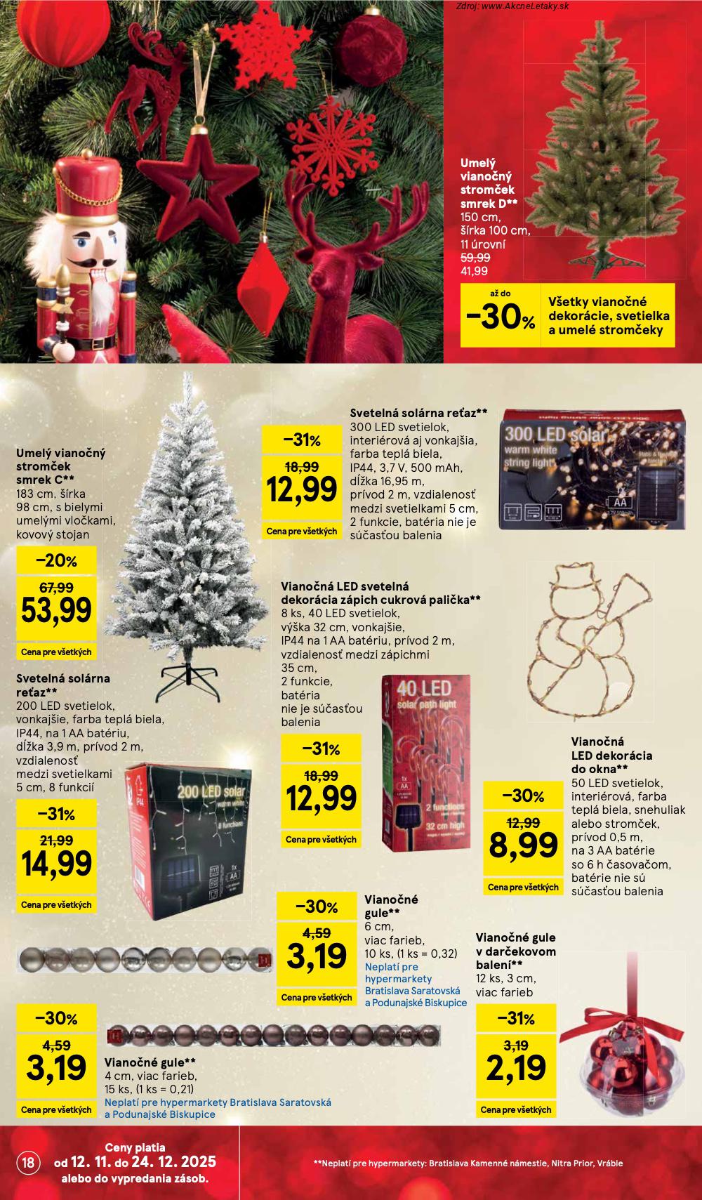 Leták Tesco (12. 11. - 18. 11. 2025) - strana 18 z 44