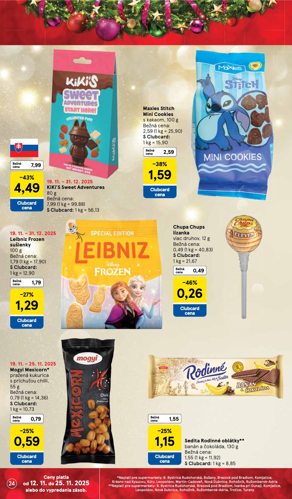 Leták Tesco (19. 11. - 25. 11. 2025) - strana 24 z 29