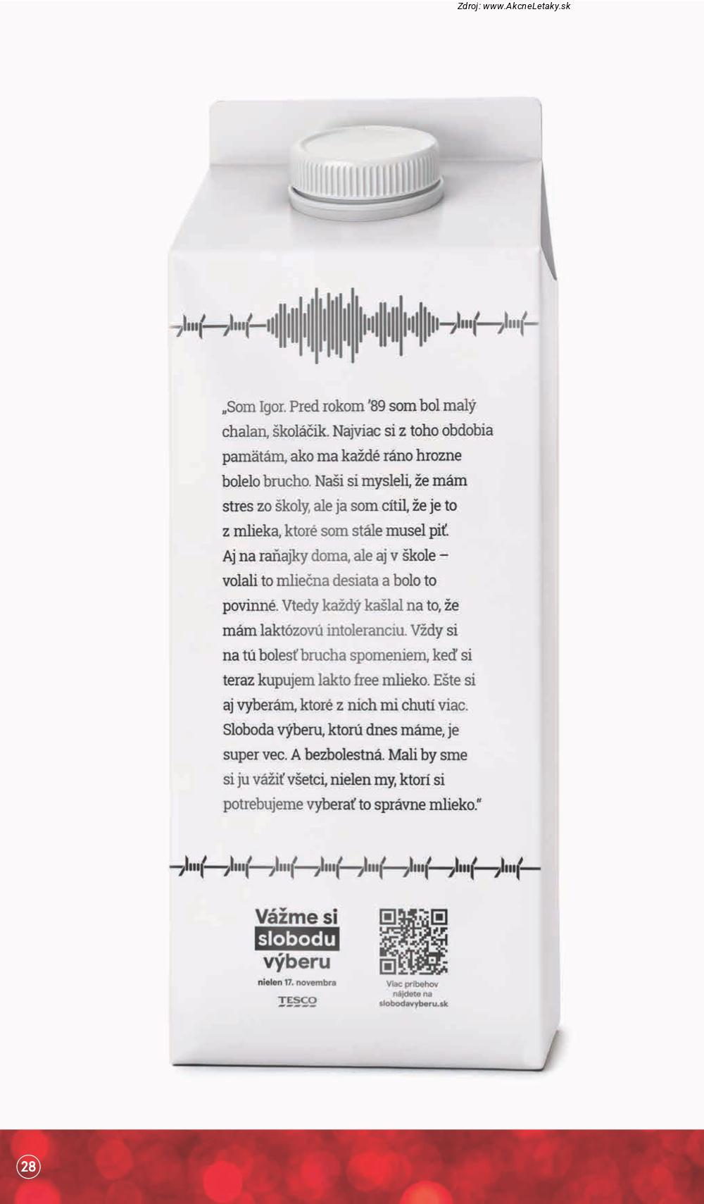 Leták Tesco (19. 11. - 25. 11. 2025) - strana 28 z 29