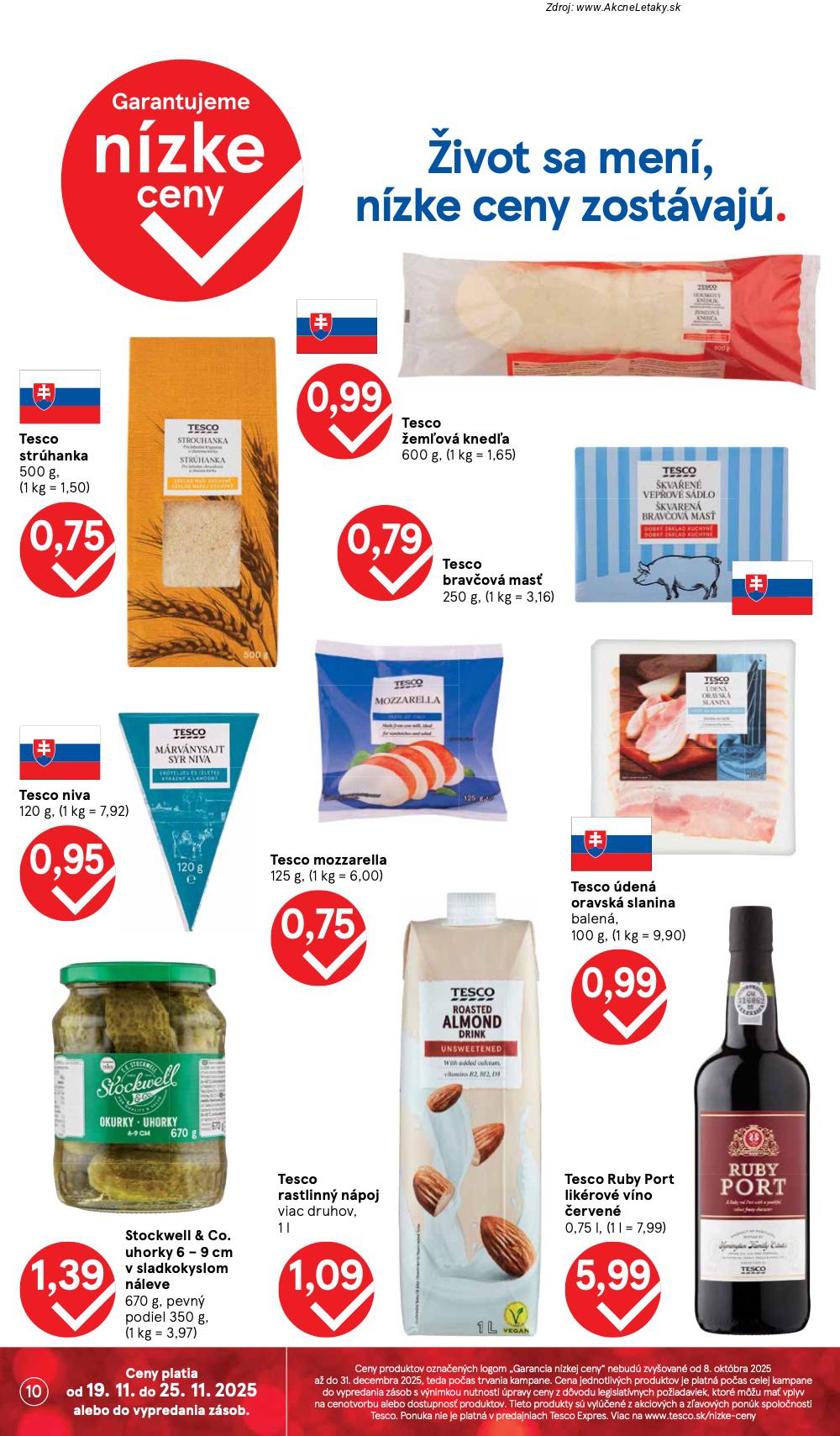 Leták Tesco (19. 11. - 25. 11. 2025) - strana 10 z 48