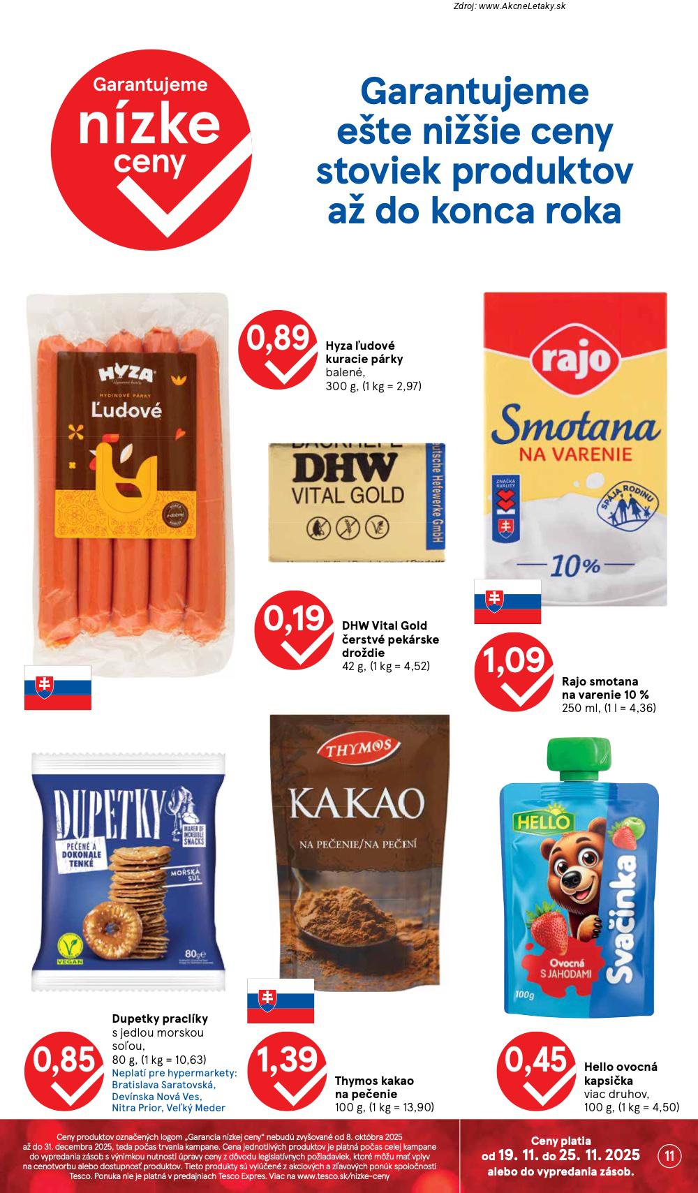 Leták Tesco (19. 11. - 25. 11. 2025) - strana 11 z 48