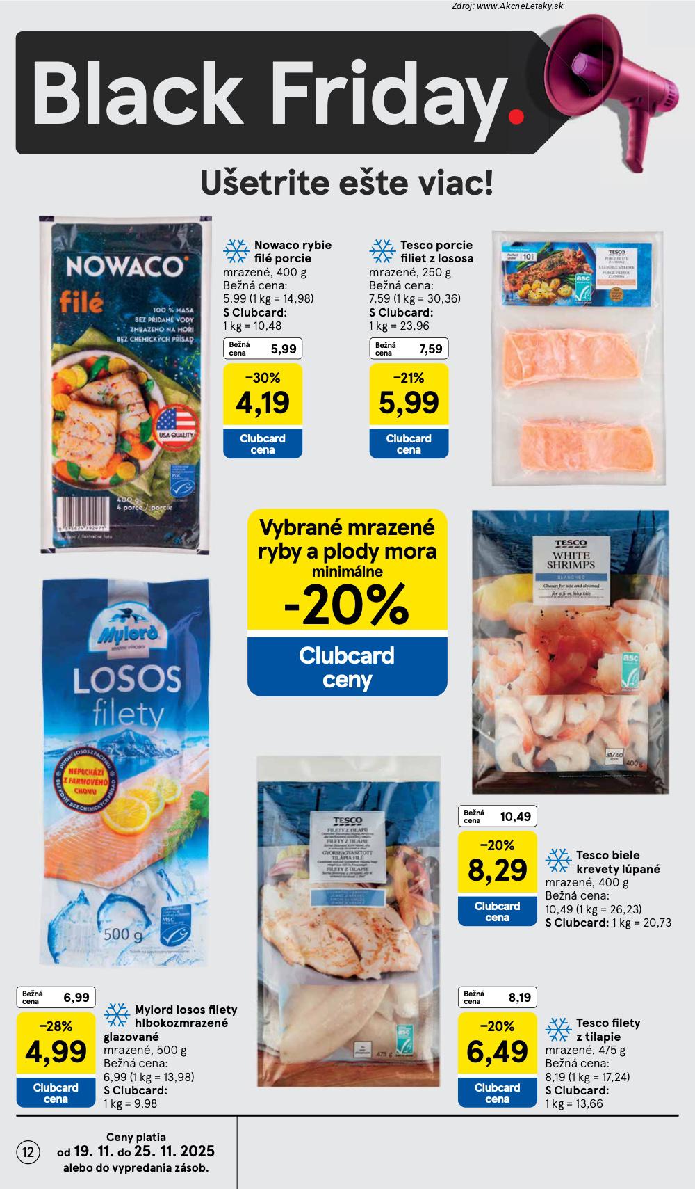 Leták Tesco (19. 11. - 25. 11. 2025) - strana 12 z 48