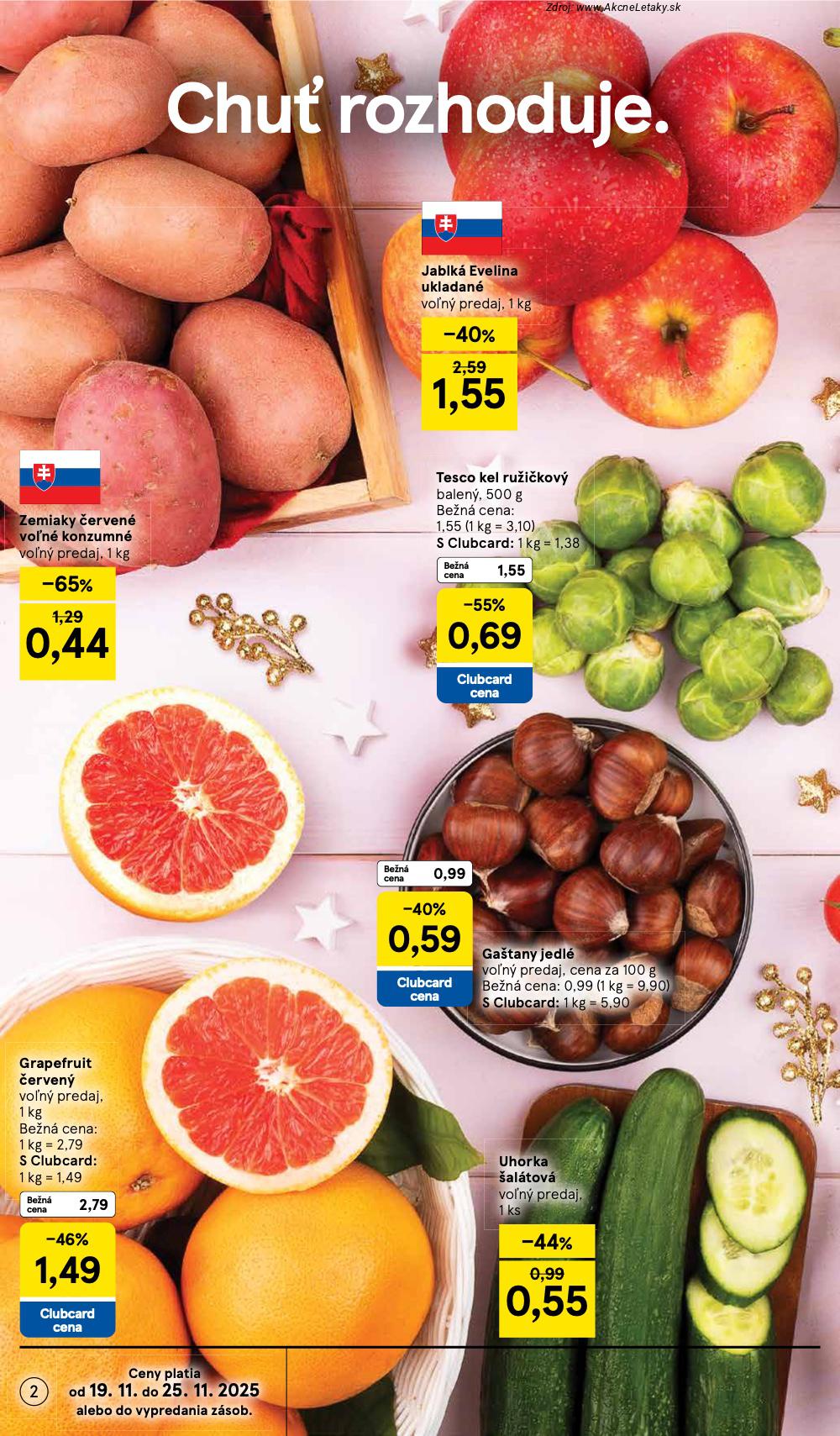 Leták Tesco (19. 11. - 25. 11. 2025) - strana 2 z 48