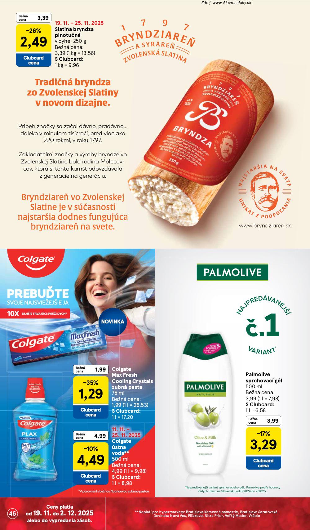 Leták Tesco (19. 11. - 25. 11. 2025) - strana 46 z 48