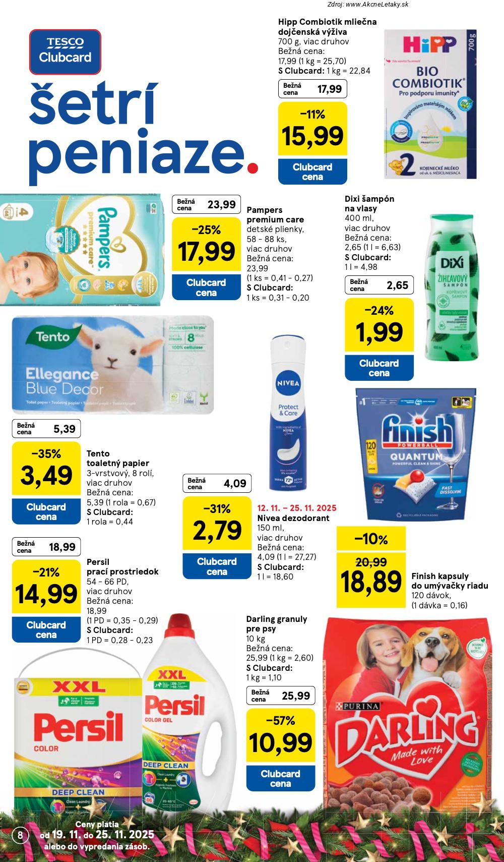 Leták Tesco (19. 11. - 25. 11. 2025) - strana 8 z 48