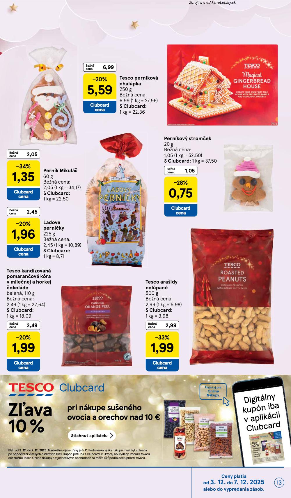 Leták Tesco (3. 12. - 7. 12. 2025) - strana 13 z 53