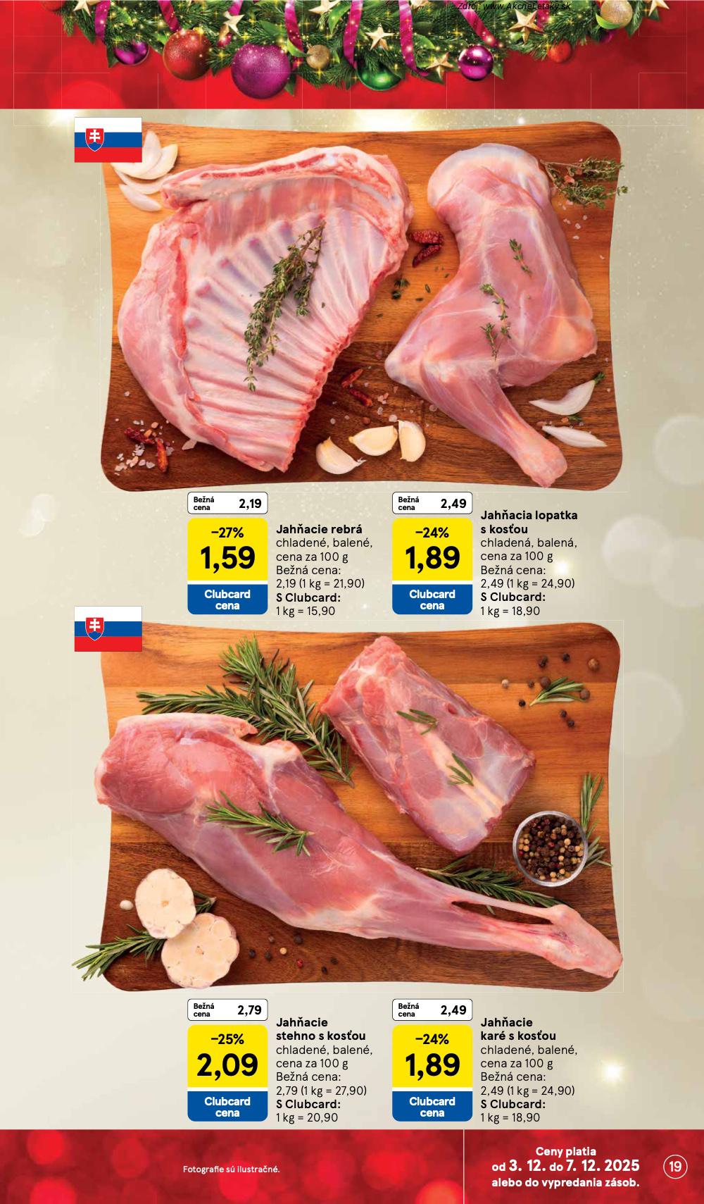 Leták Tesco (3. 12. - 7. 12. 2025) - strana 19 z 53