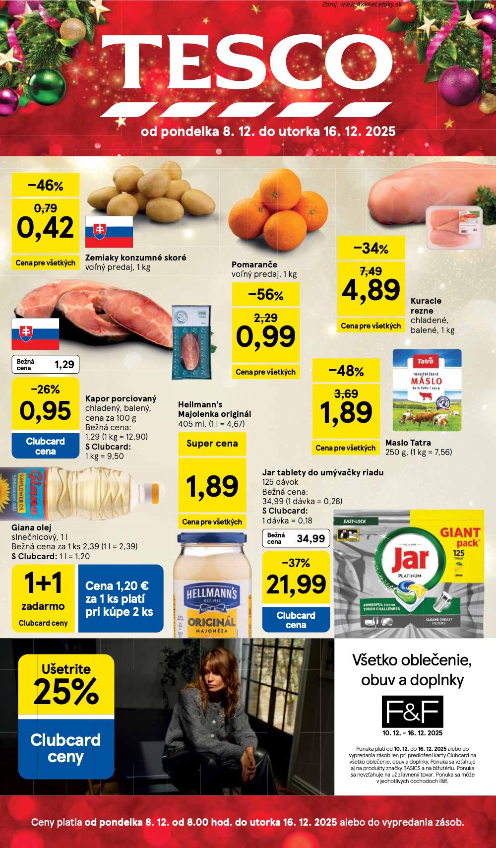 Leták Tesco - strana 1