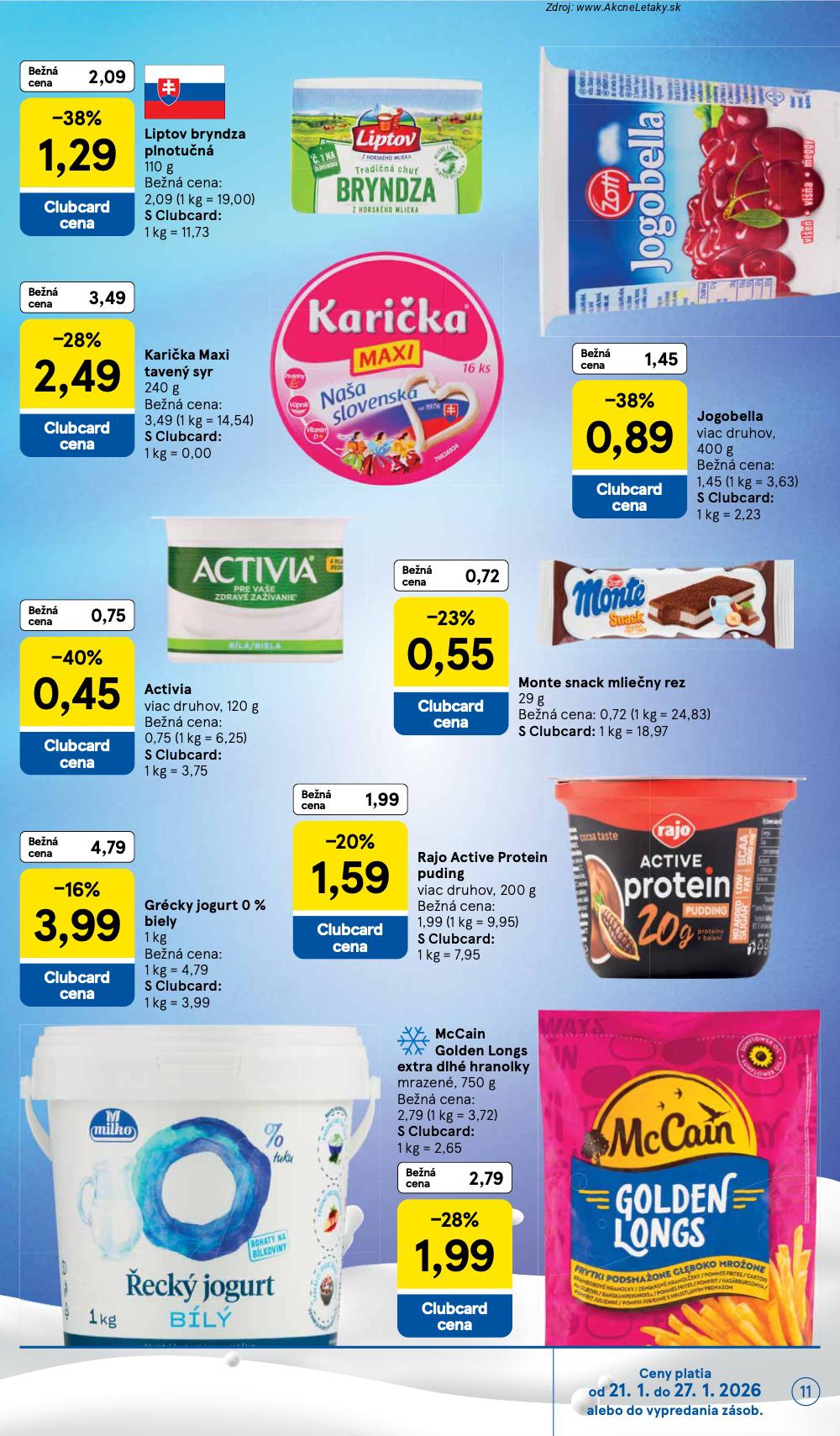 Leták Tesco (21. 1. - 27. 1. 2026) - strana 11 z 37