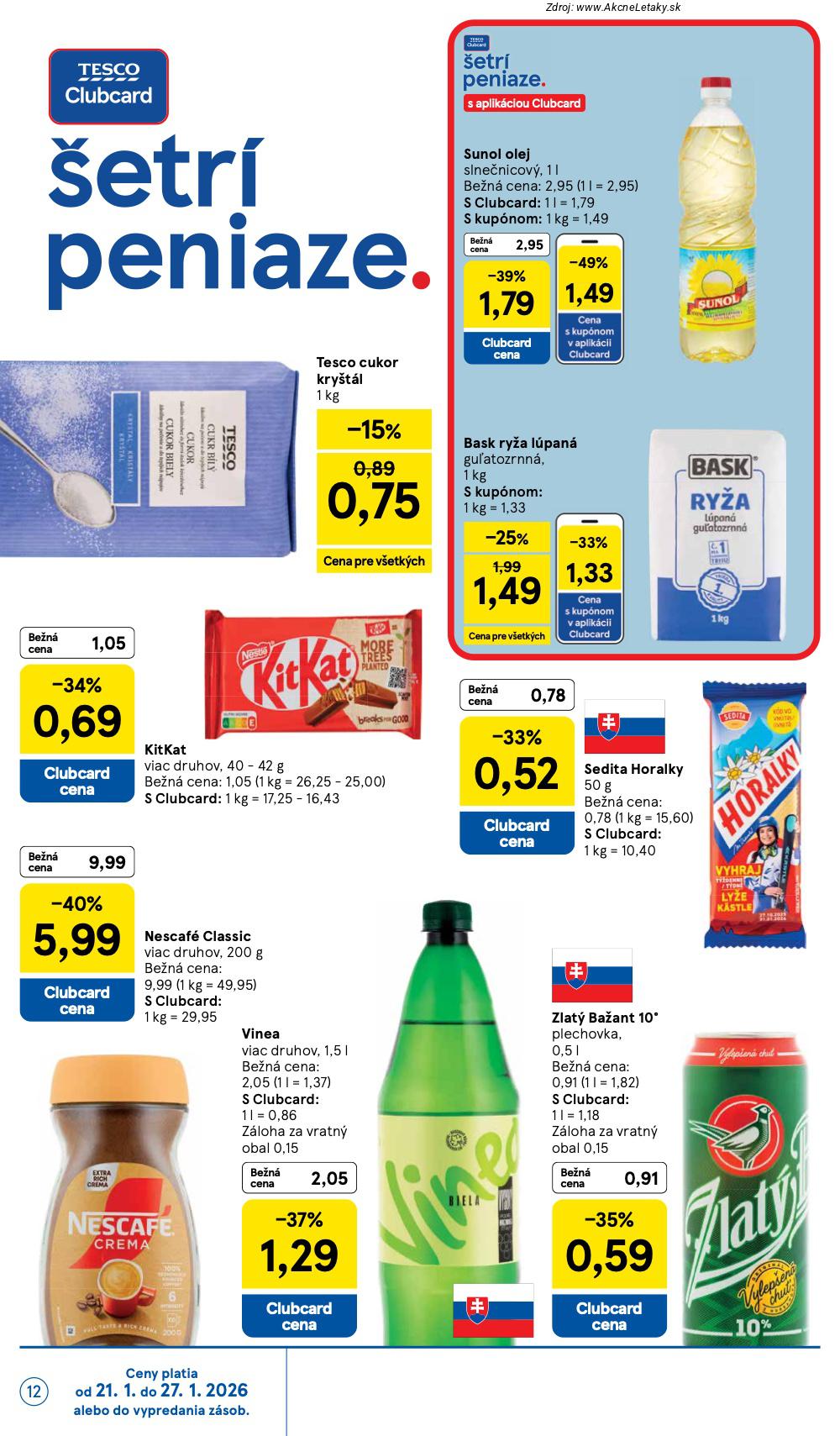 Leták Tesco (21. 1. - 27. 1. 2026) - strana 12 z 37