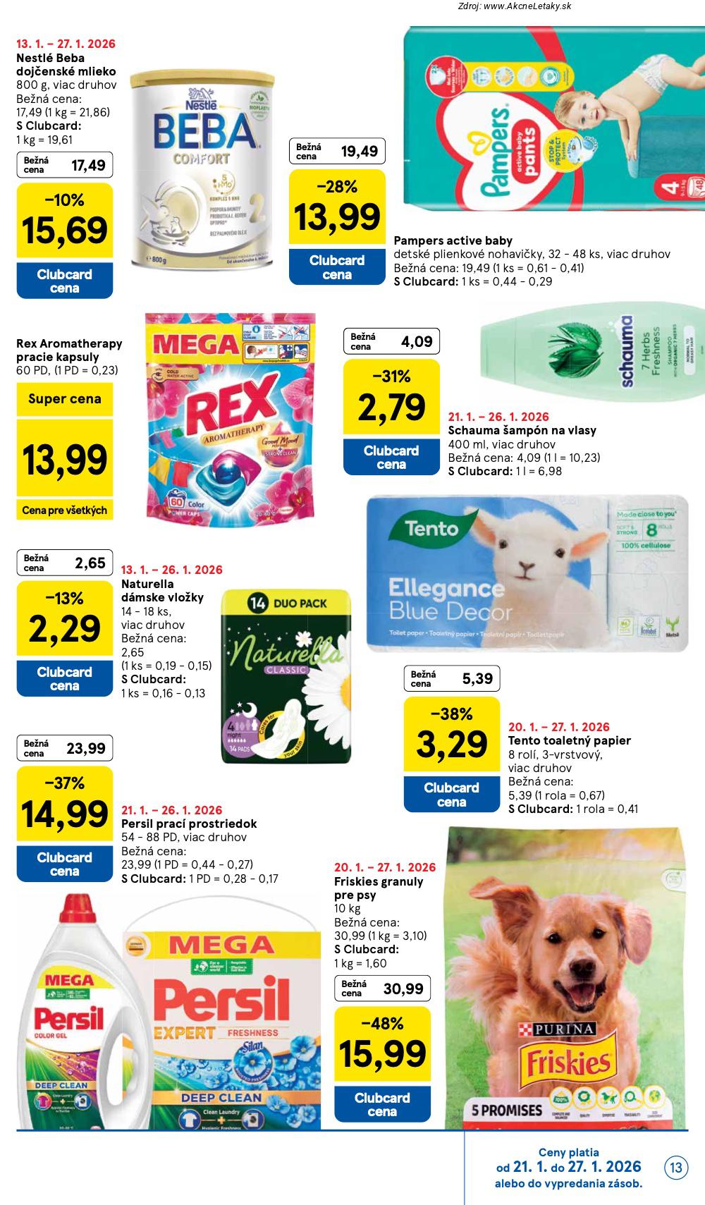 Leták Tesco (21. 1. - 27. 1. 2026) - strana 13 z 37