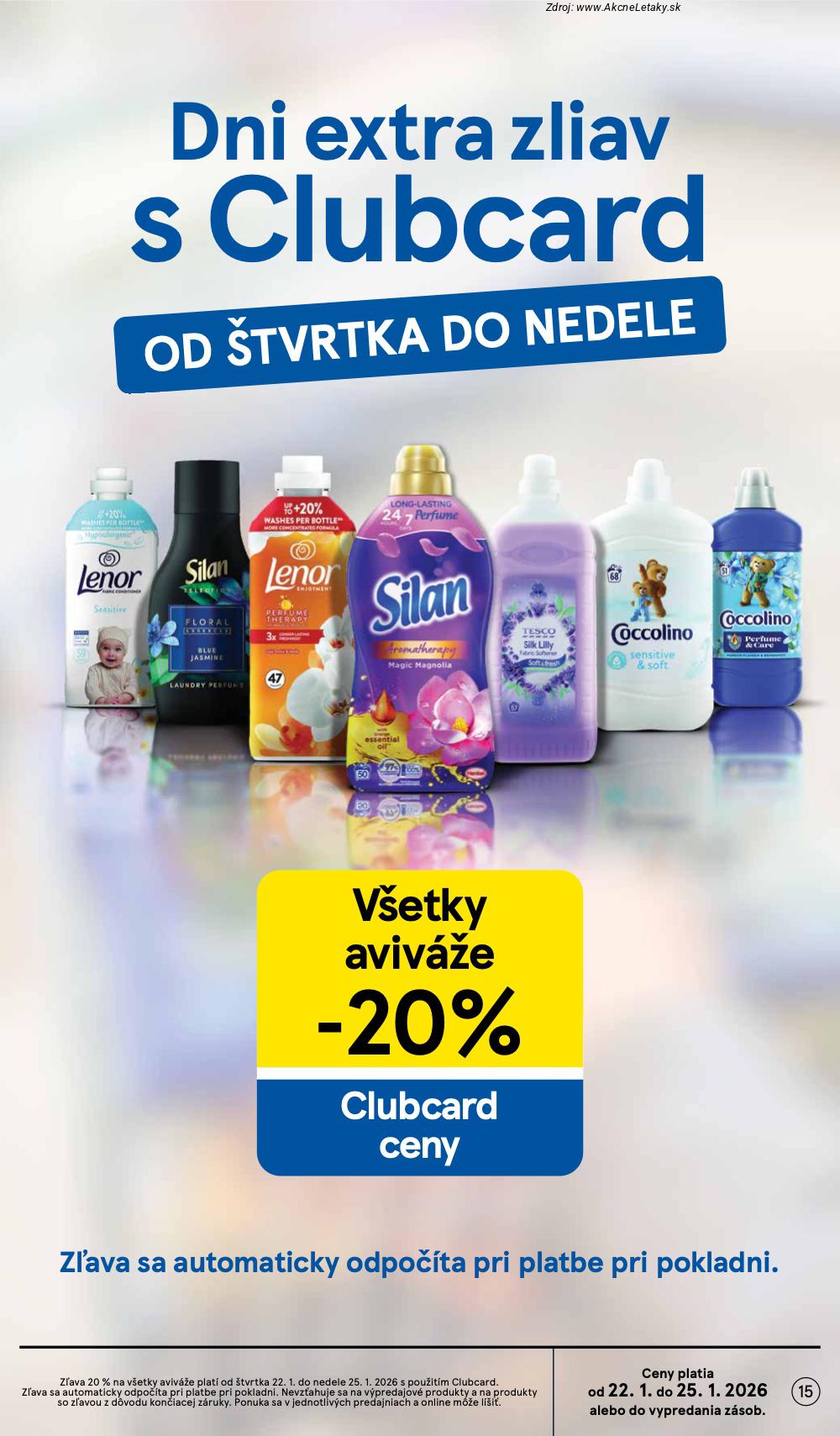 Leták Tesco (21. 1. - 27. 1. 2026) - strana 15 z 37