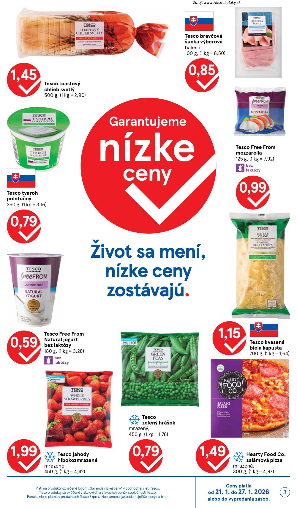 Leták Tesco (21. 1. - 27. 1. 2026) - strana 3 z 37