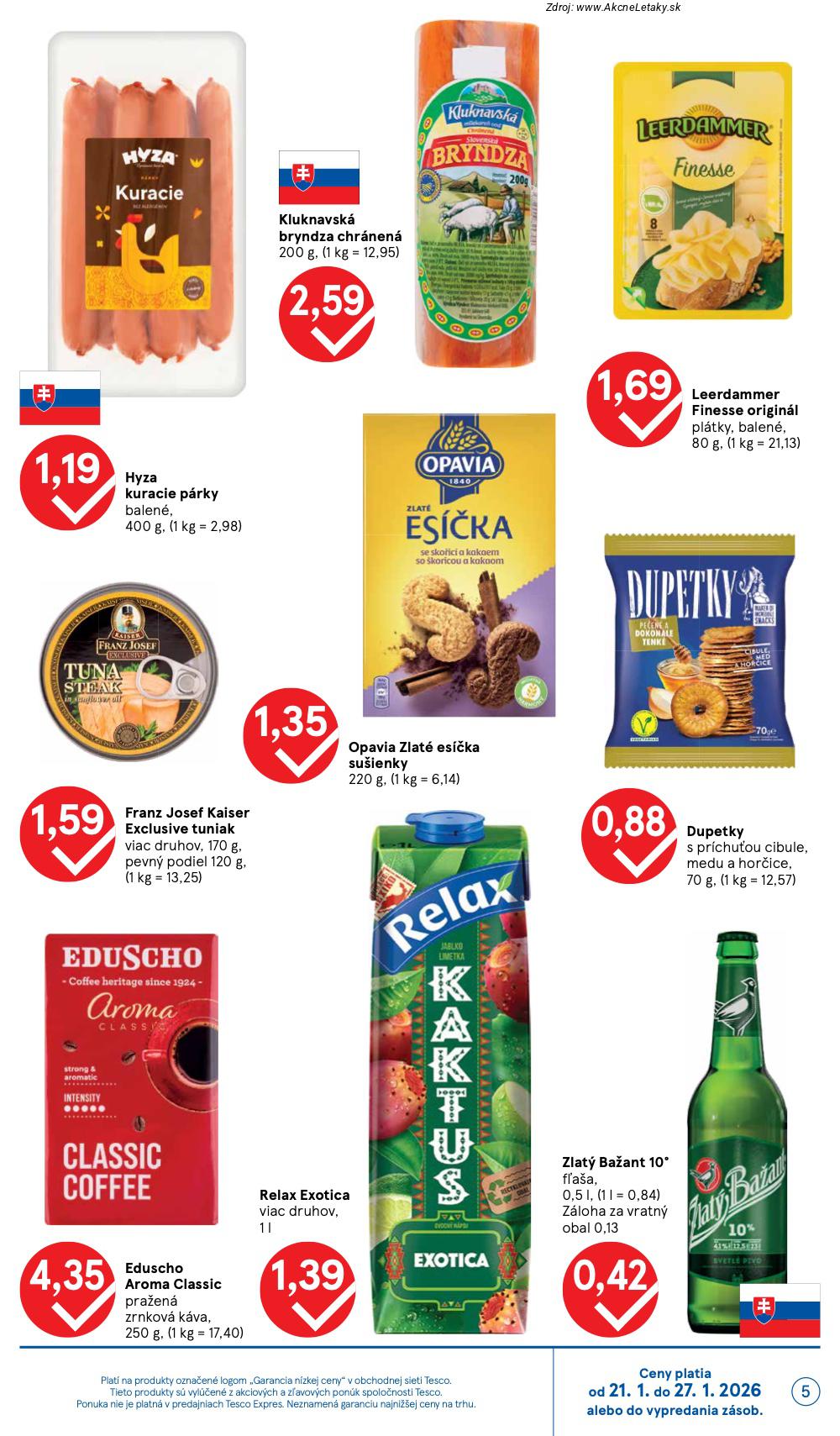 Leták Tesco (21. 1. - 27. 1. 2026) - strana 5 z 37