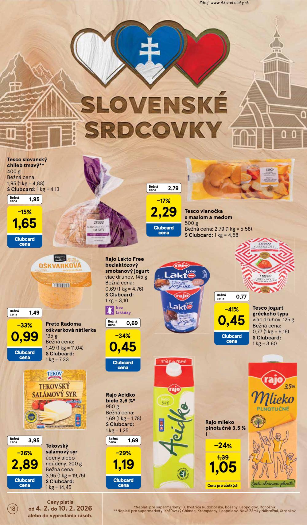 Leták Tesco (4. 2. - 10. 2. 2026) - strana 18 z 23